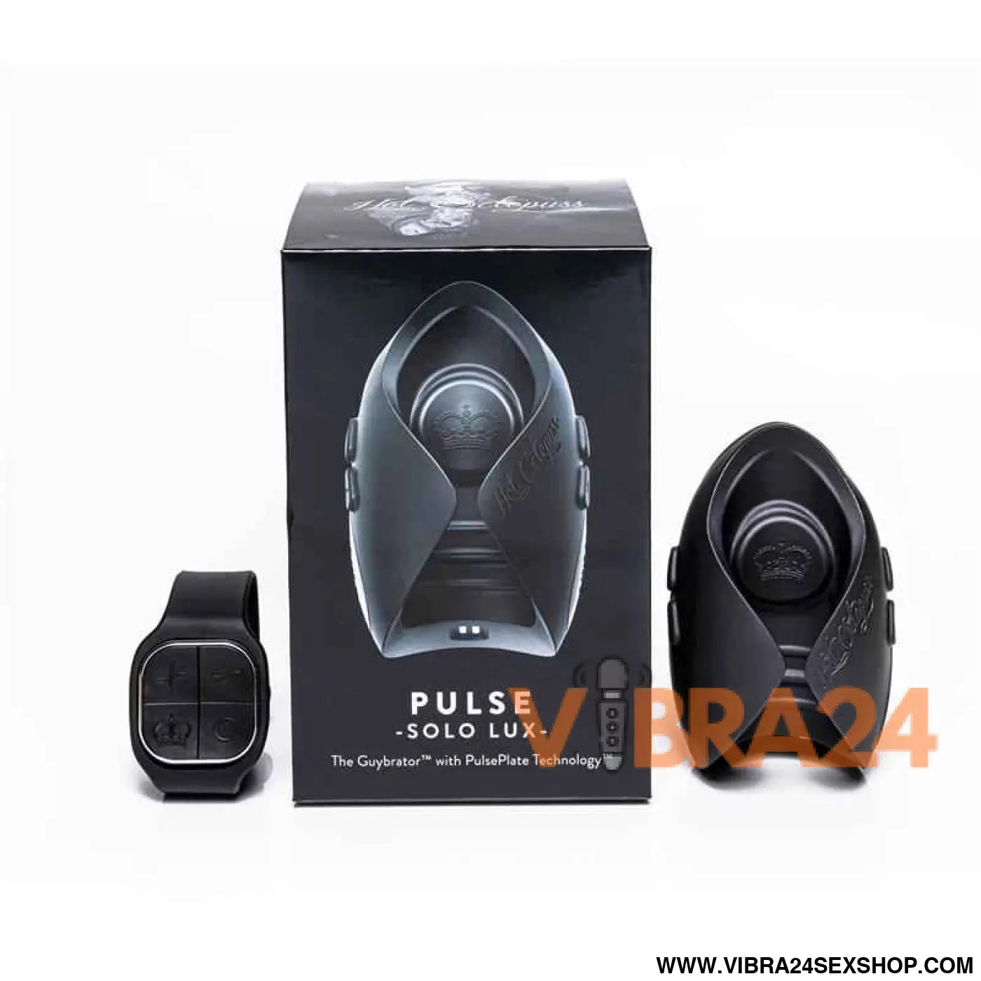 Male Masturbator Pulse Solo Lux Black