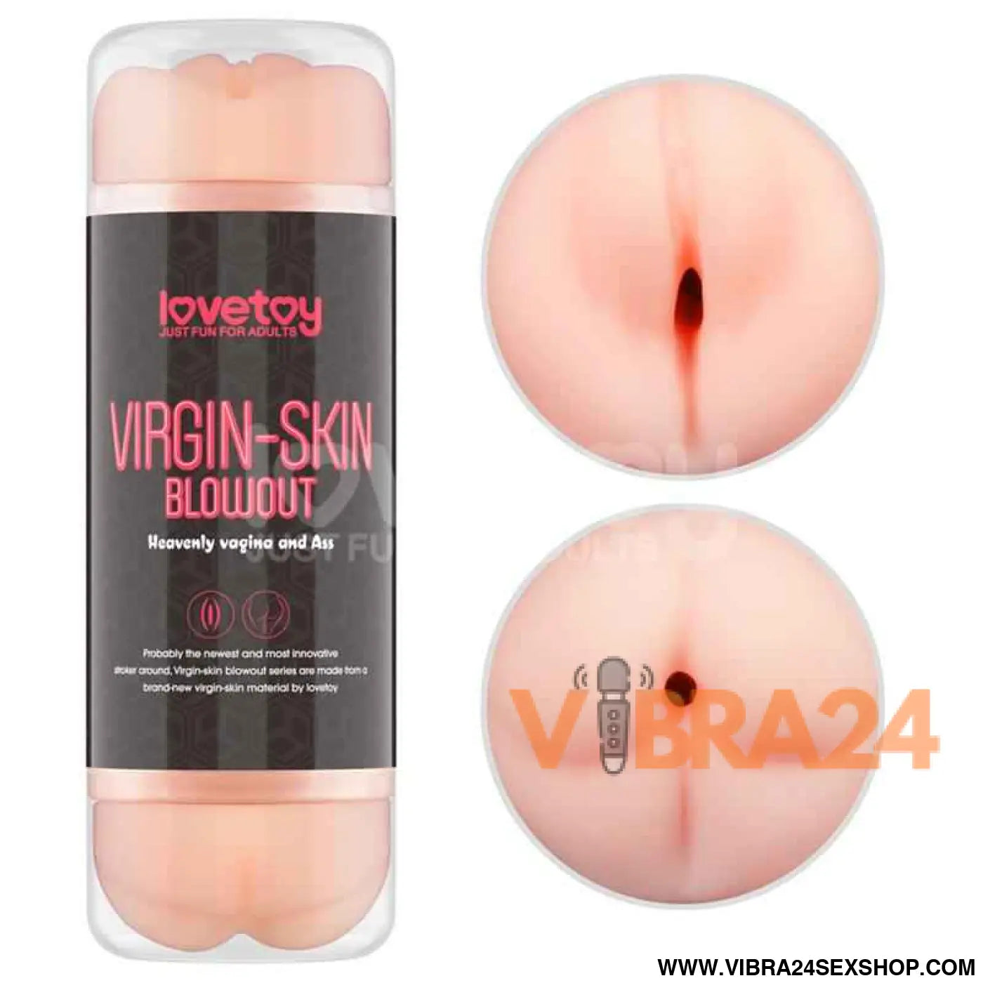 Male Masturbator Virgin-skin Vagina and Anus