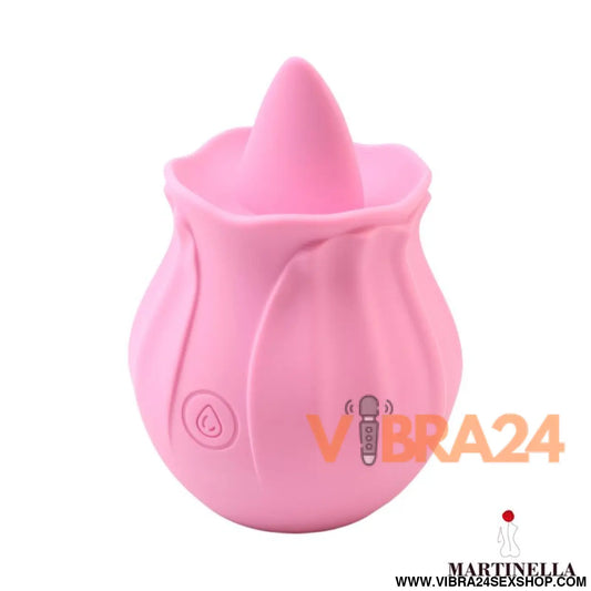 Martinella – Rose: Estimulador com Língua Vibratória para Sensações de Prazer Oral