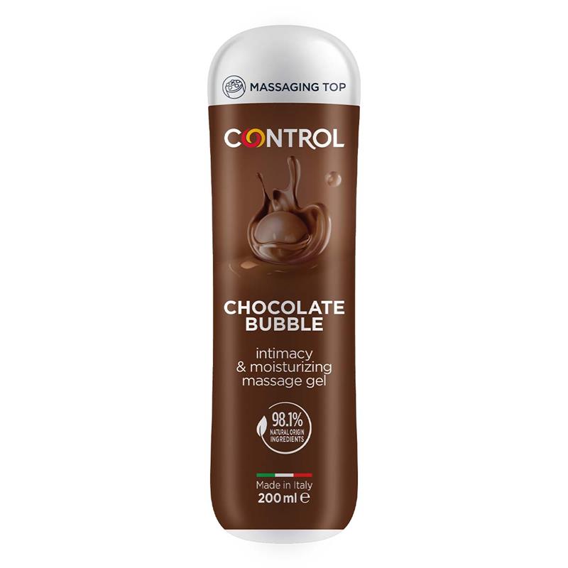 Gel de Massagem Chocolate 200 ml - Sensação Refrescante e Aromática