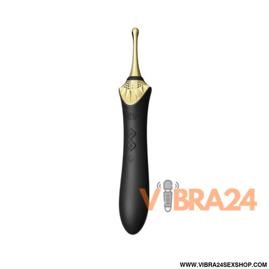 Massajador Clitoriano ZALO BESS 2 - Massageador Preto para Prazer Extremo