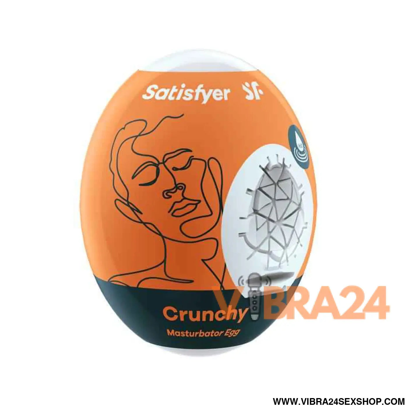 Masturbator Egg Single Crunchy Hydro-Active