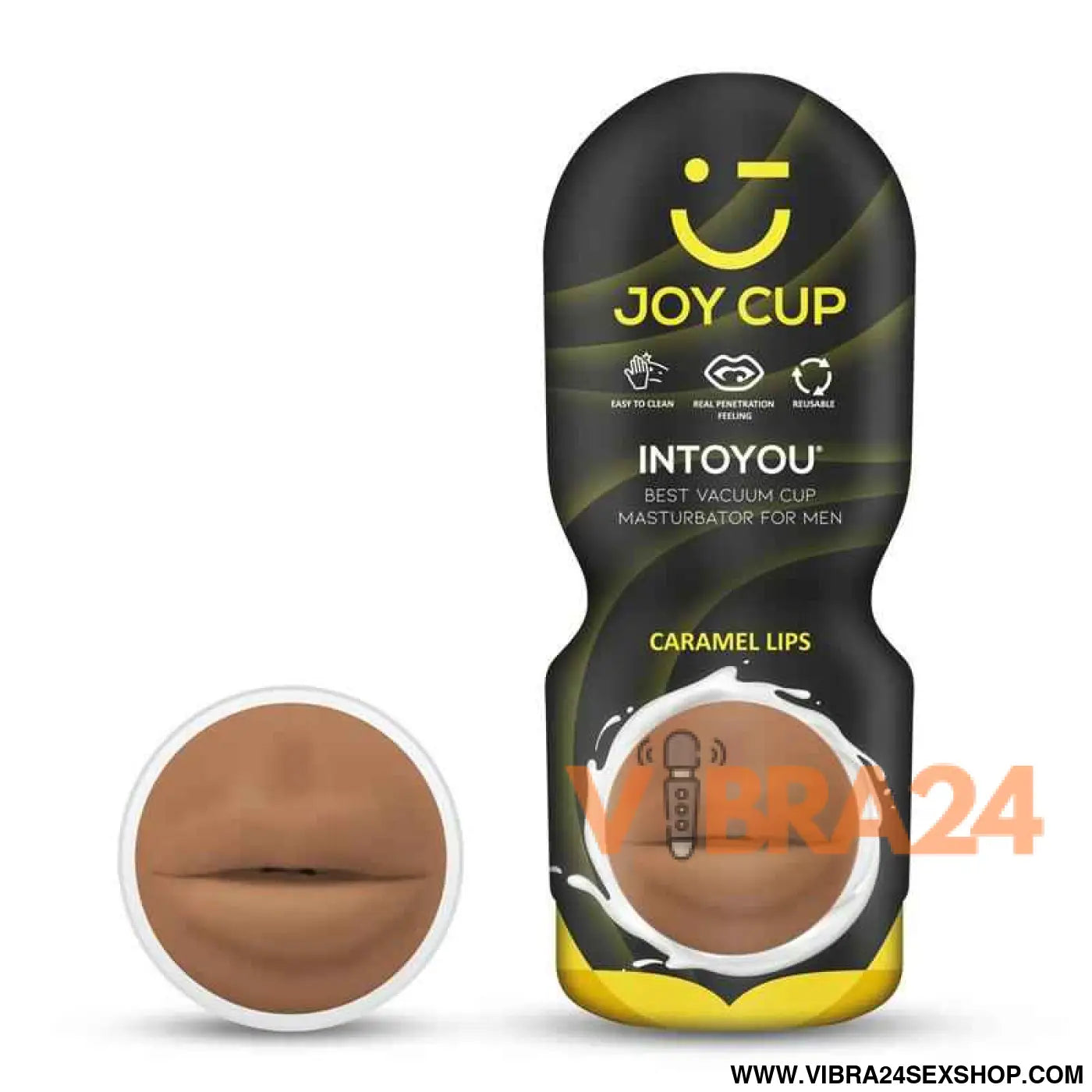 Masturbator Mouth Provocative Caramel
