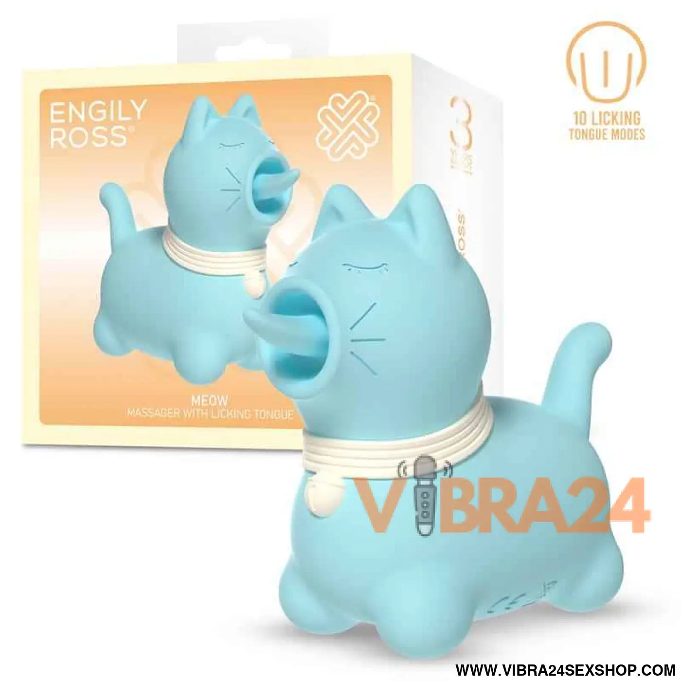 Meow Massager with Licking Tongue