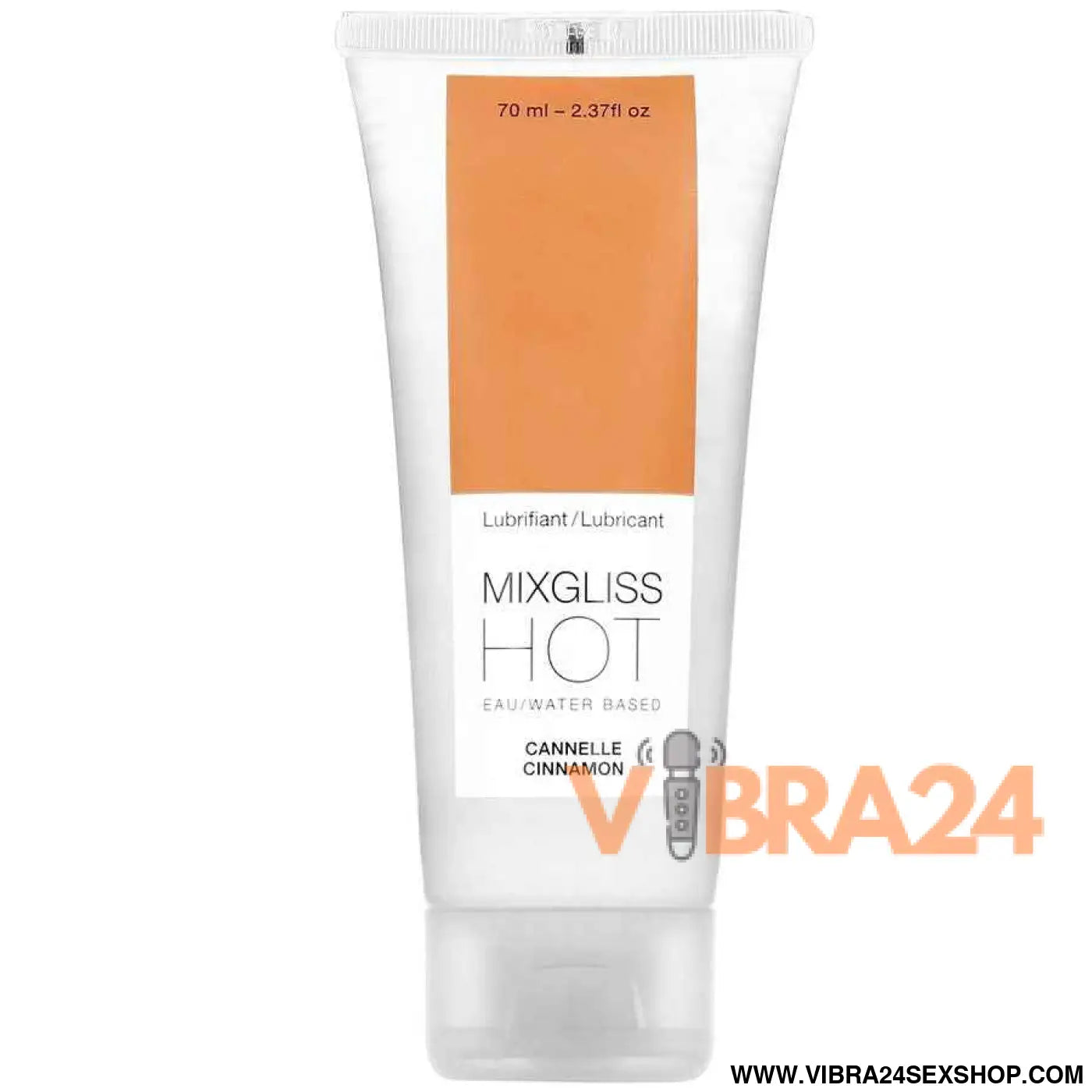 MIXGLISS - LUBRIFICANTE EFEITO CALOR SABOR CANELA 70ML