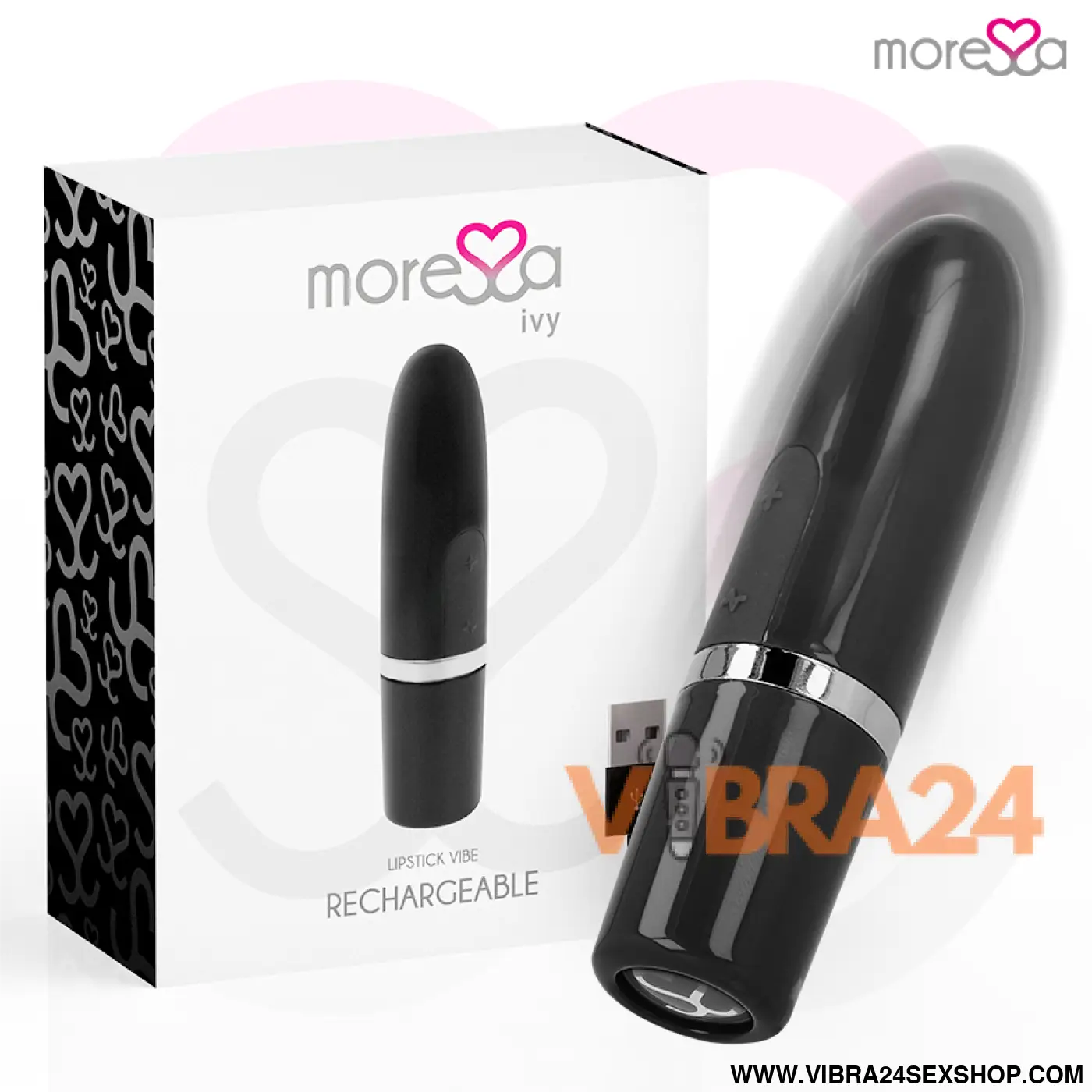MORESSA - IVY VIBRADOR ESTIMULADOR VIAGEM PRETO
