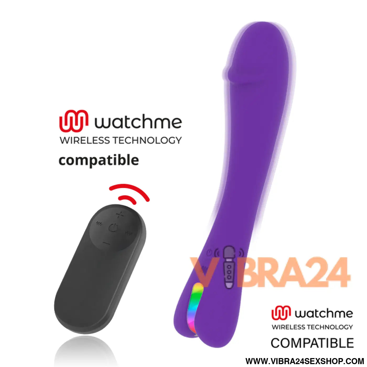 MR BOSS - ENZO VIBRADOR + CONTROLO REMOTO WATCHME