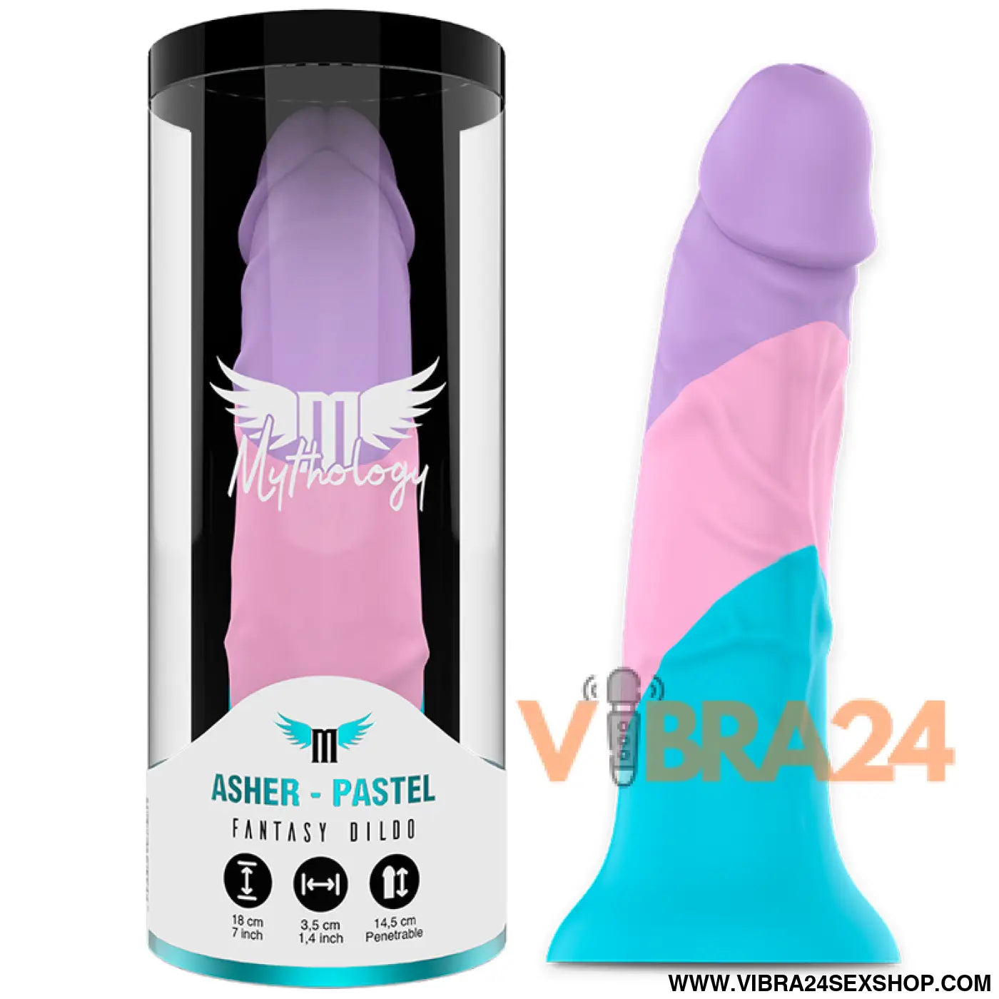 MYTHOLOGY - ASHER PASTEL DILDO