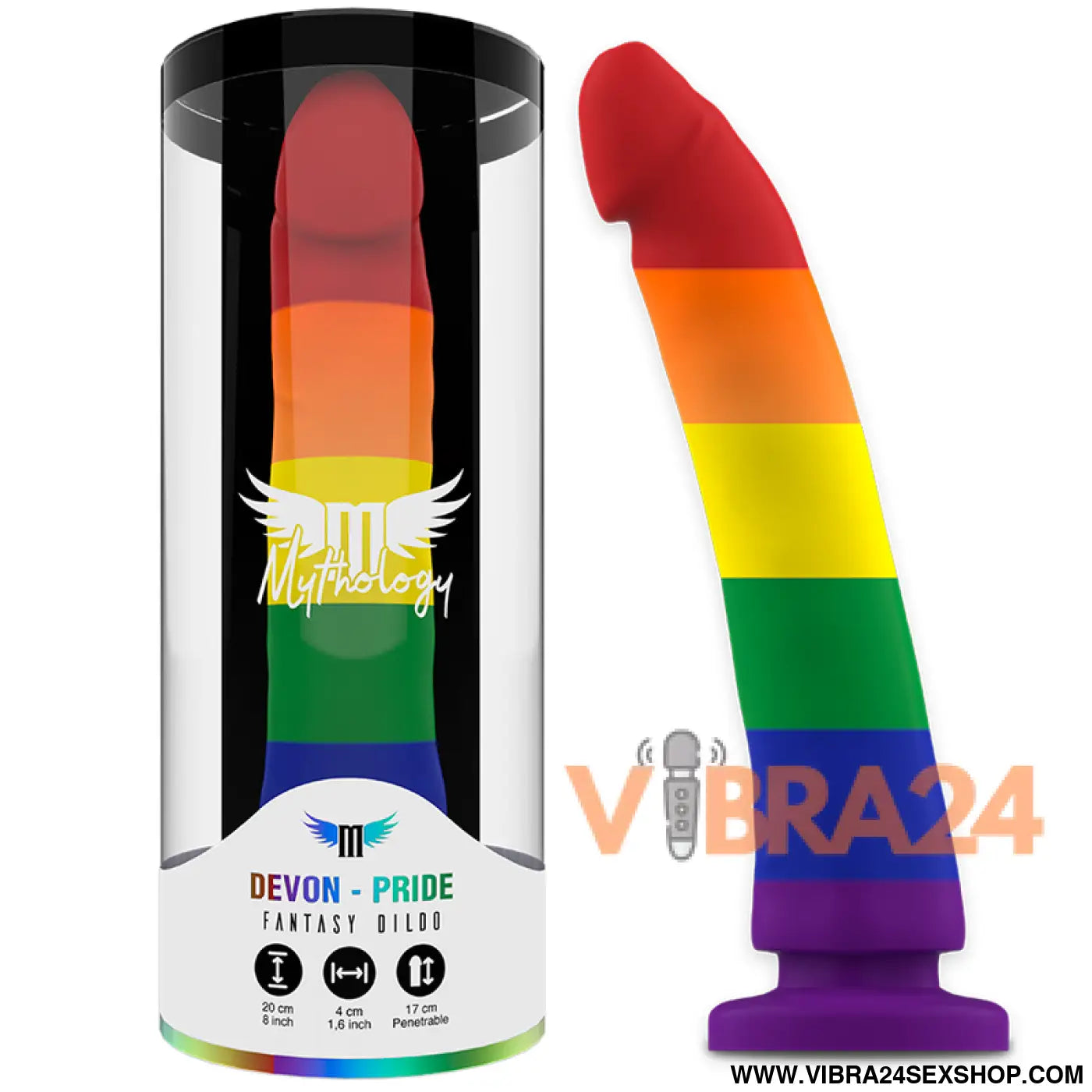 MYTHOLOGY - DEVON PRIDE DILDO L