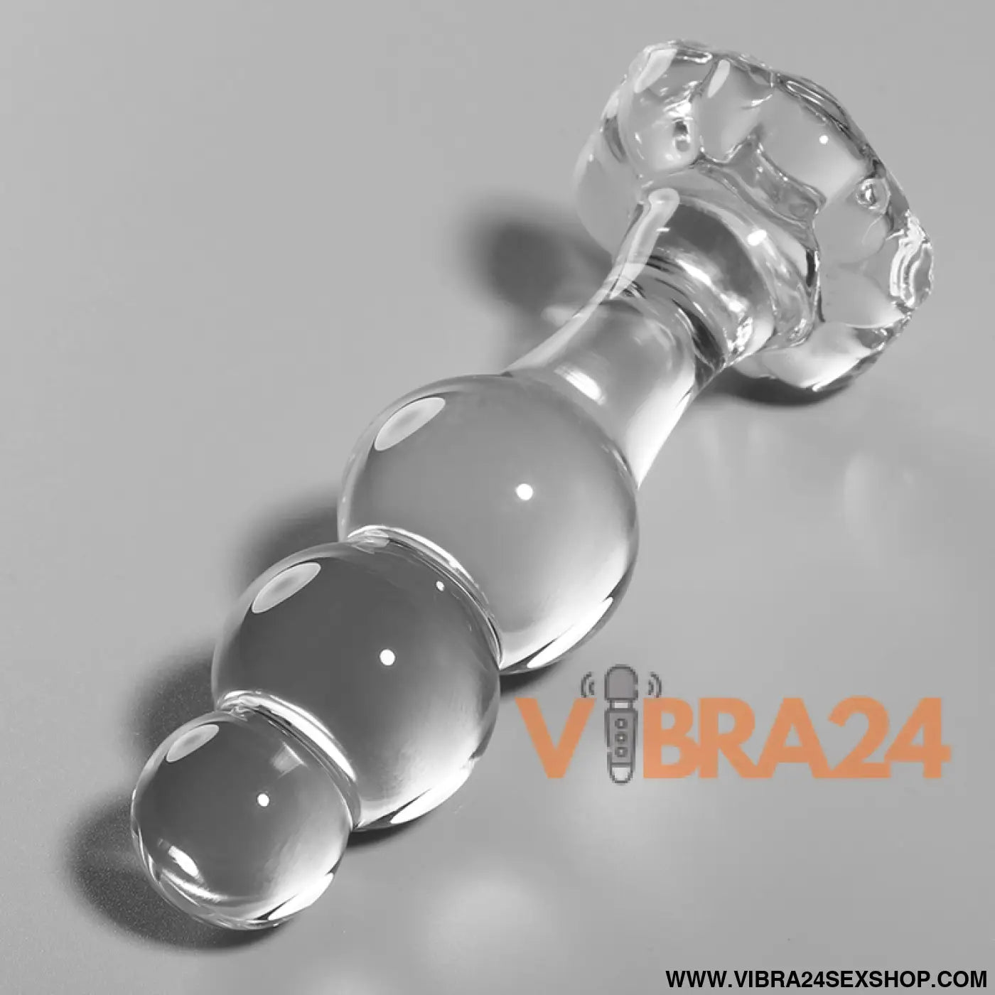 NEBULA SERIES BY IBIZA - MODELO 1 PLUG VIDRO BOROSILICADO TRANSPARENTE 10.5 CM -O- 3