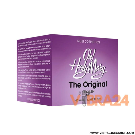 OH! Holy Mary – The Original Orgasm Gel: Gel Sensibilizador à Base de Sementes Cânhamo para Intensificar o Prazer