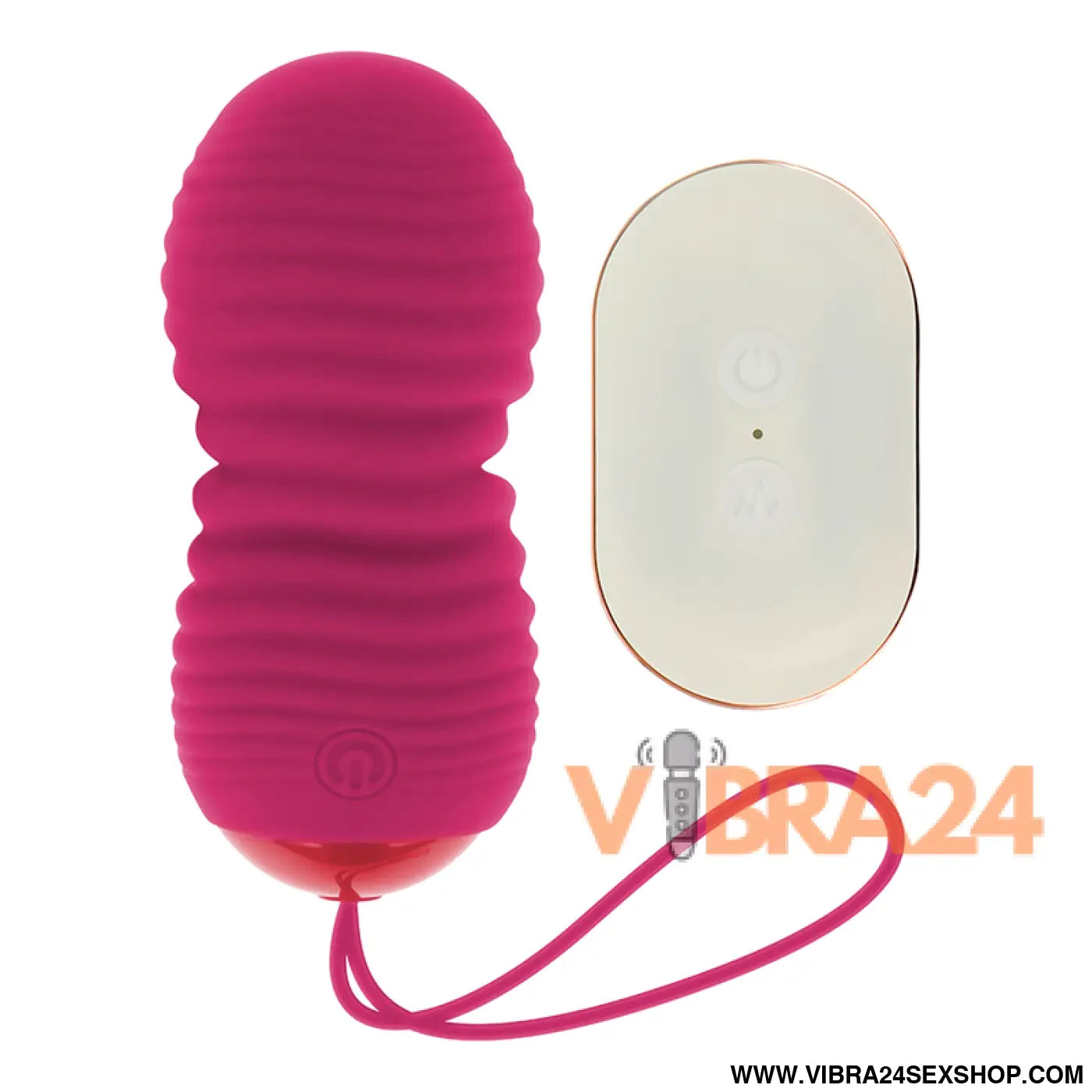 OHMAMA - OVO DE CONTROLE REMOTO 7 MODOS PARA CIMA E BAIXO ROSA