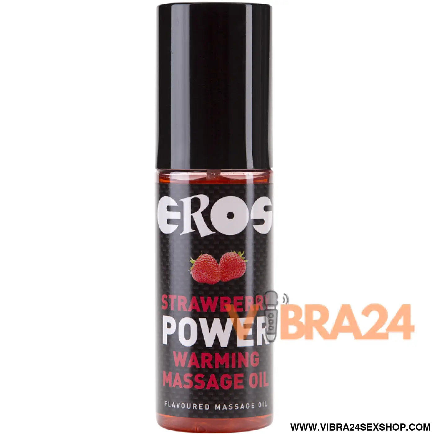 ÓLEO DE MASSAGEM AQUECIMENTO MORANGO EROS