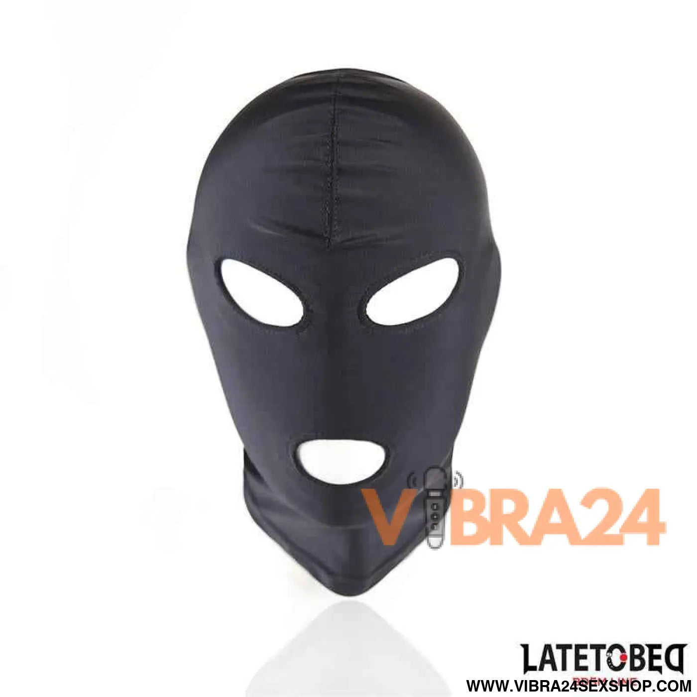 Open Mouth and Eyes Hood Black