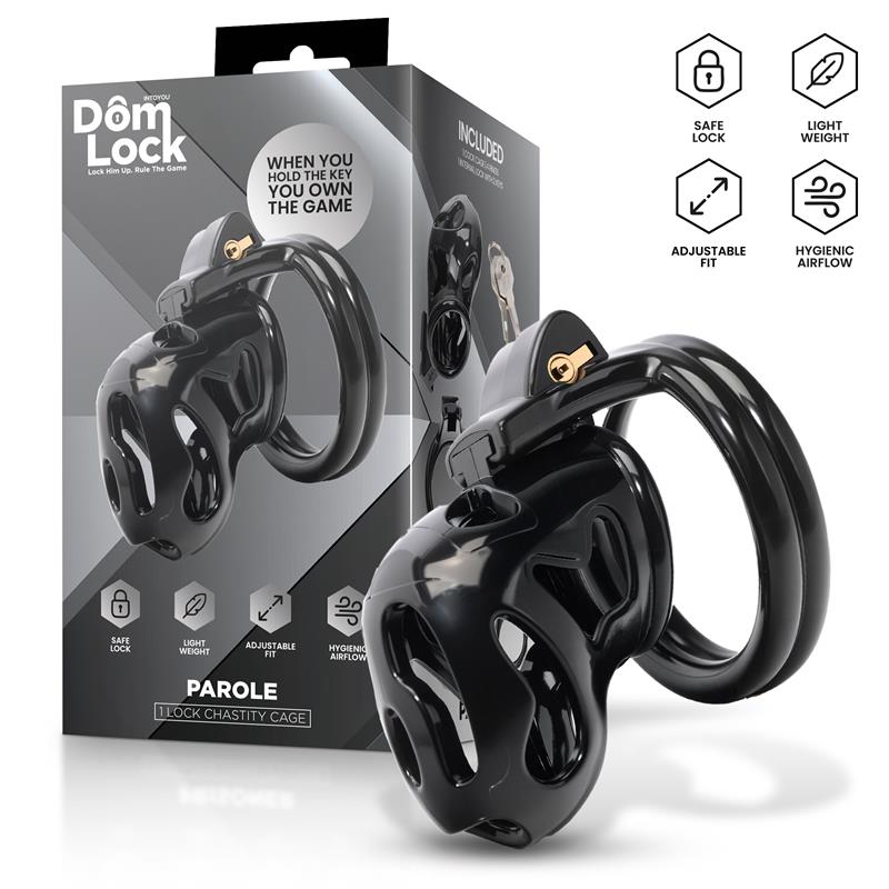 Parole Chastity Cage with Internal Lock