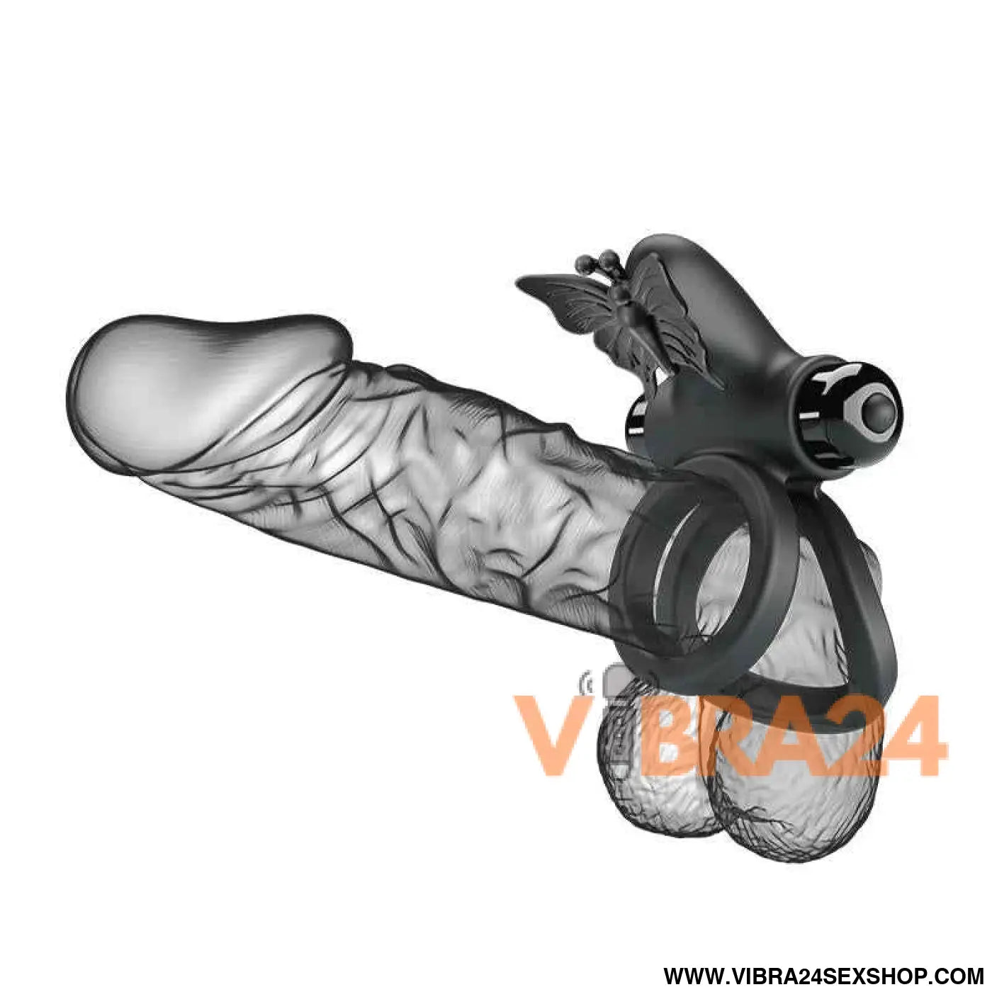 Penis Ring Passionate IX with Vibration