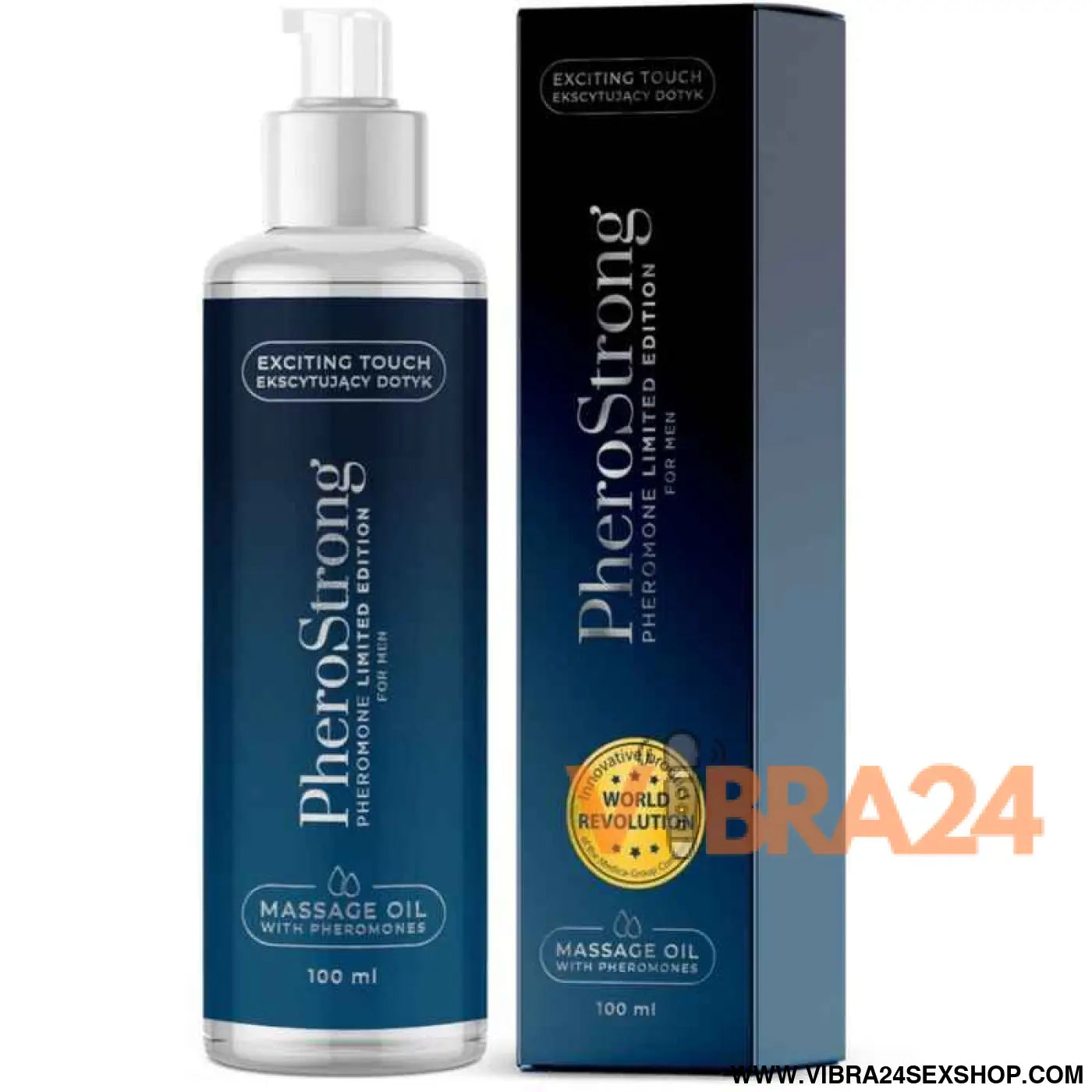PHEROSTRONG - ÓLEO DE MASSAGEM EDIO LIMITADA HOMEM 100 ML
