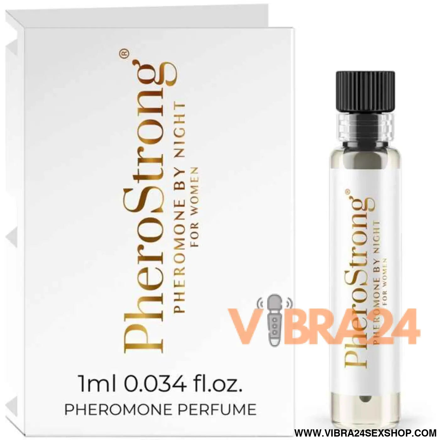PHEROSTRONG - PERFUME DE FEROMÔNIOS NOITE PARA MULHERES 1 ML