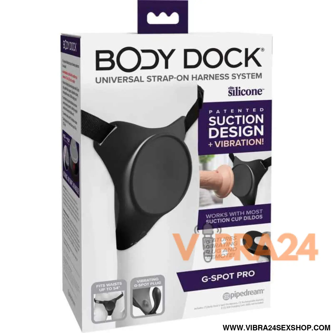 PIPEDREAMS - ARNÊS BODY DOCK G-SPOT PRO