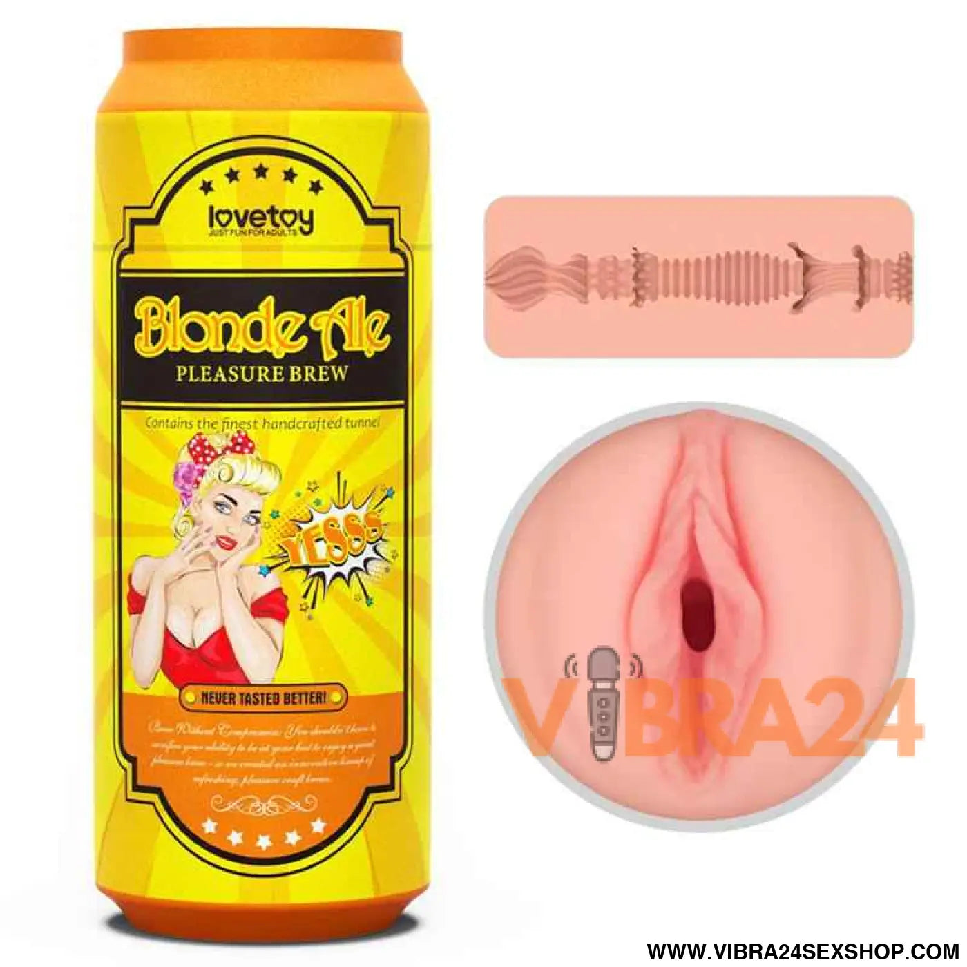Pleasure Brew Masturbator Vagina Blond Ale