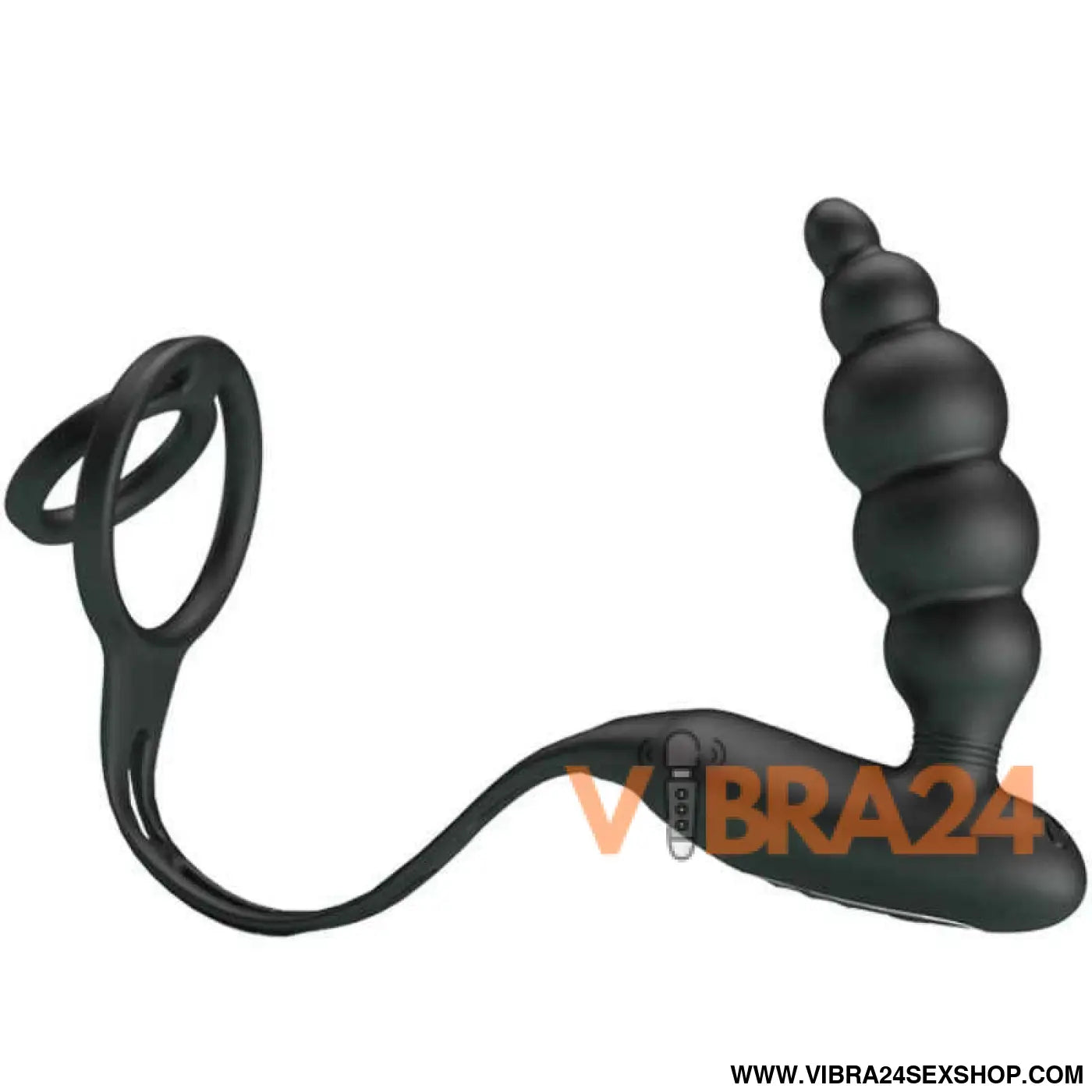 PRETTY LOVE - ANÉIS PARA PÊNIS COM PLUG VIBRADOR