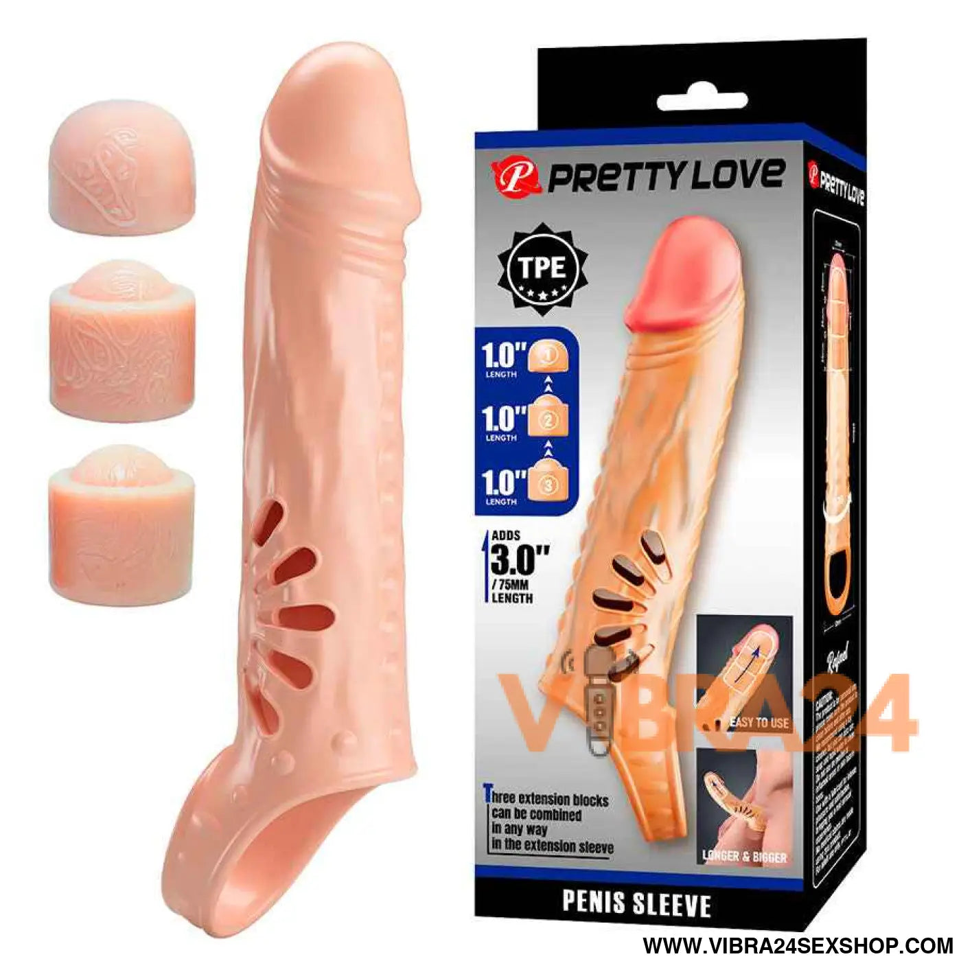 PRETTY LOVE - CAPA PENIANA COM EXTENSORES