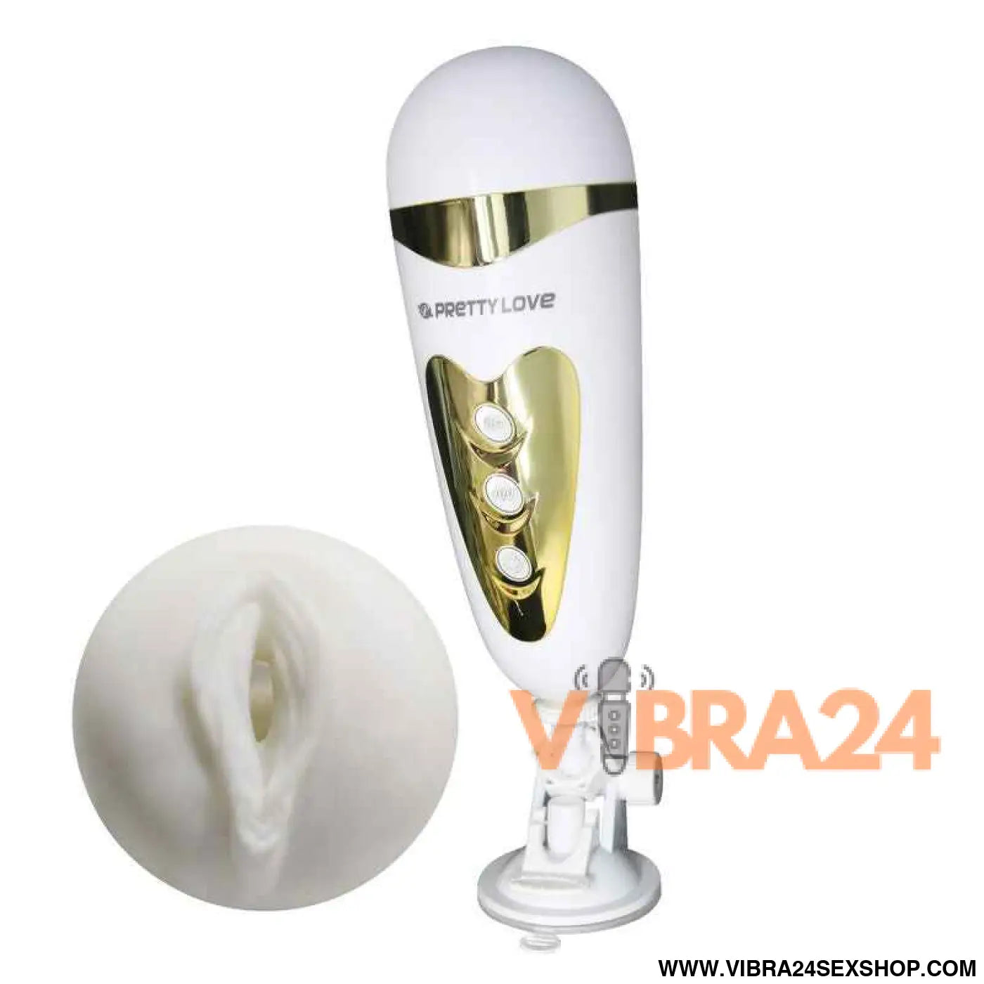PRETTY LOVE - MASTURBADOR MASCULINO COM VIBRAO E SOM SALLY