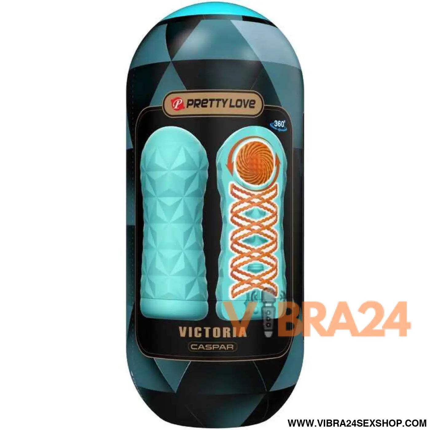 PRETTY LOVE - MASTURBADOR VICTORIA CASPAR AQUA VERDE