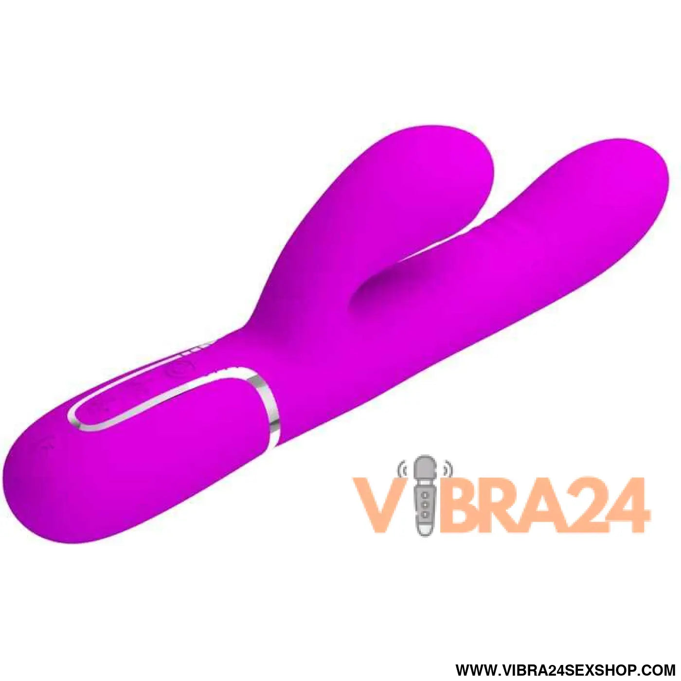 PRETTY LOVE - VIBRADOR MULTIFUNÇÃO G-SPOT FÚCSIA