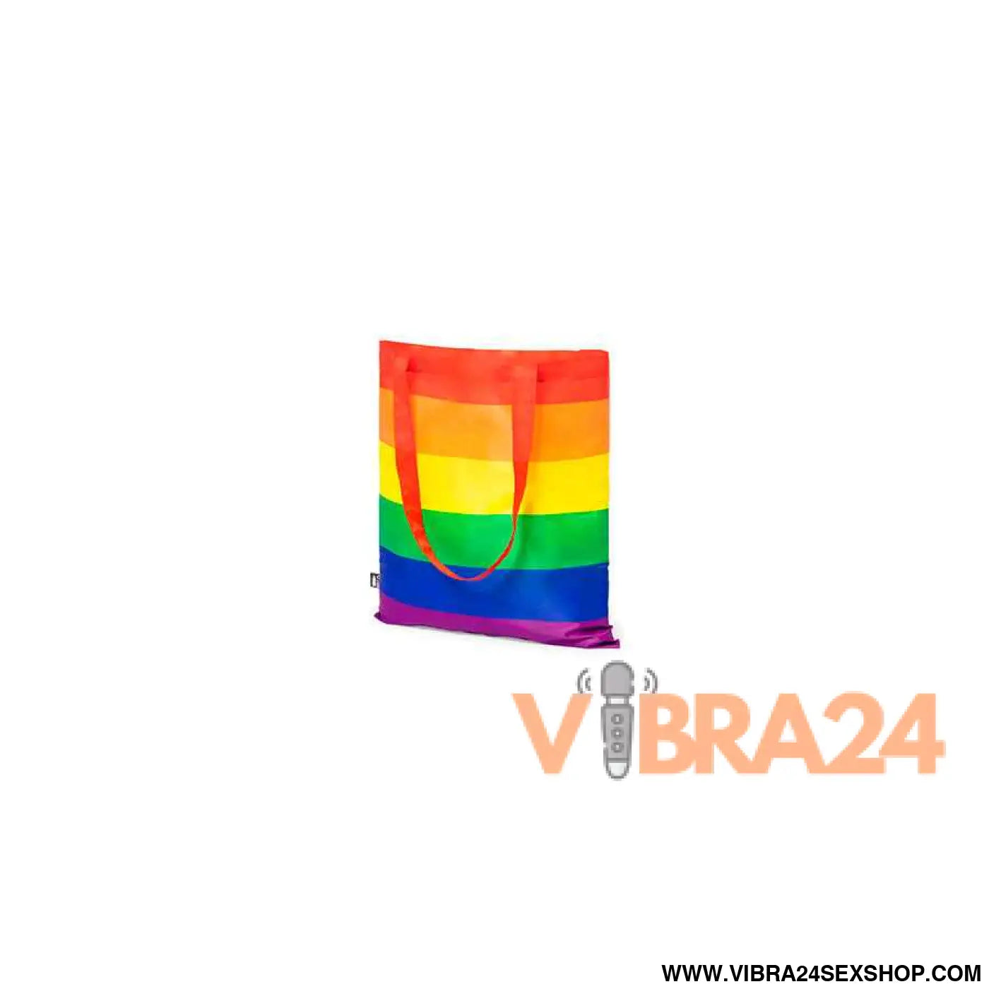 PRIDE - SACOLA TOTE COM BANDEIRA DE ARCO-ÍRIS