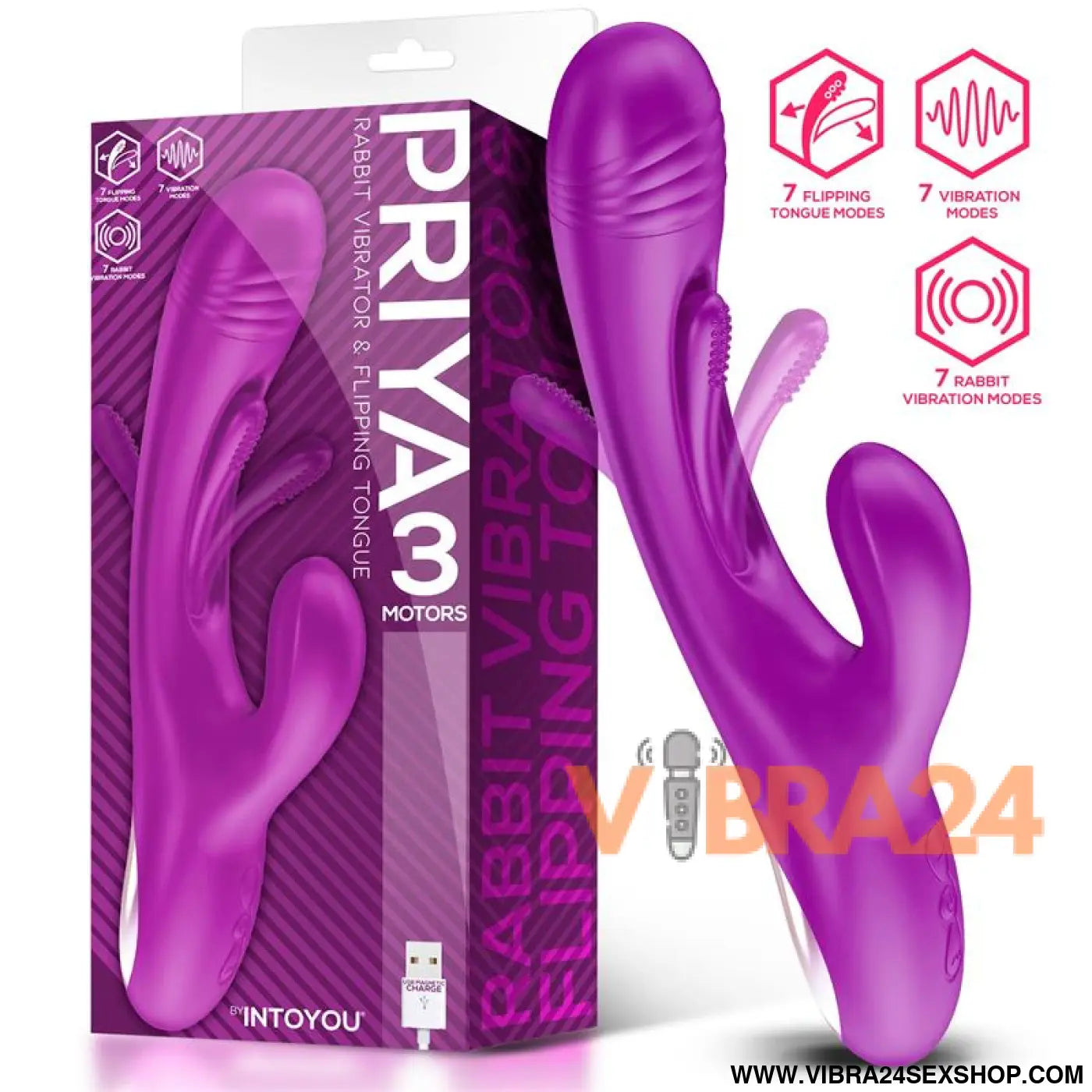 Priya Vibe with Flipping Movement Tongue