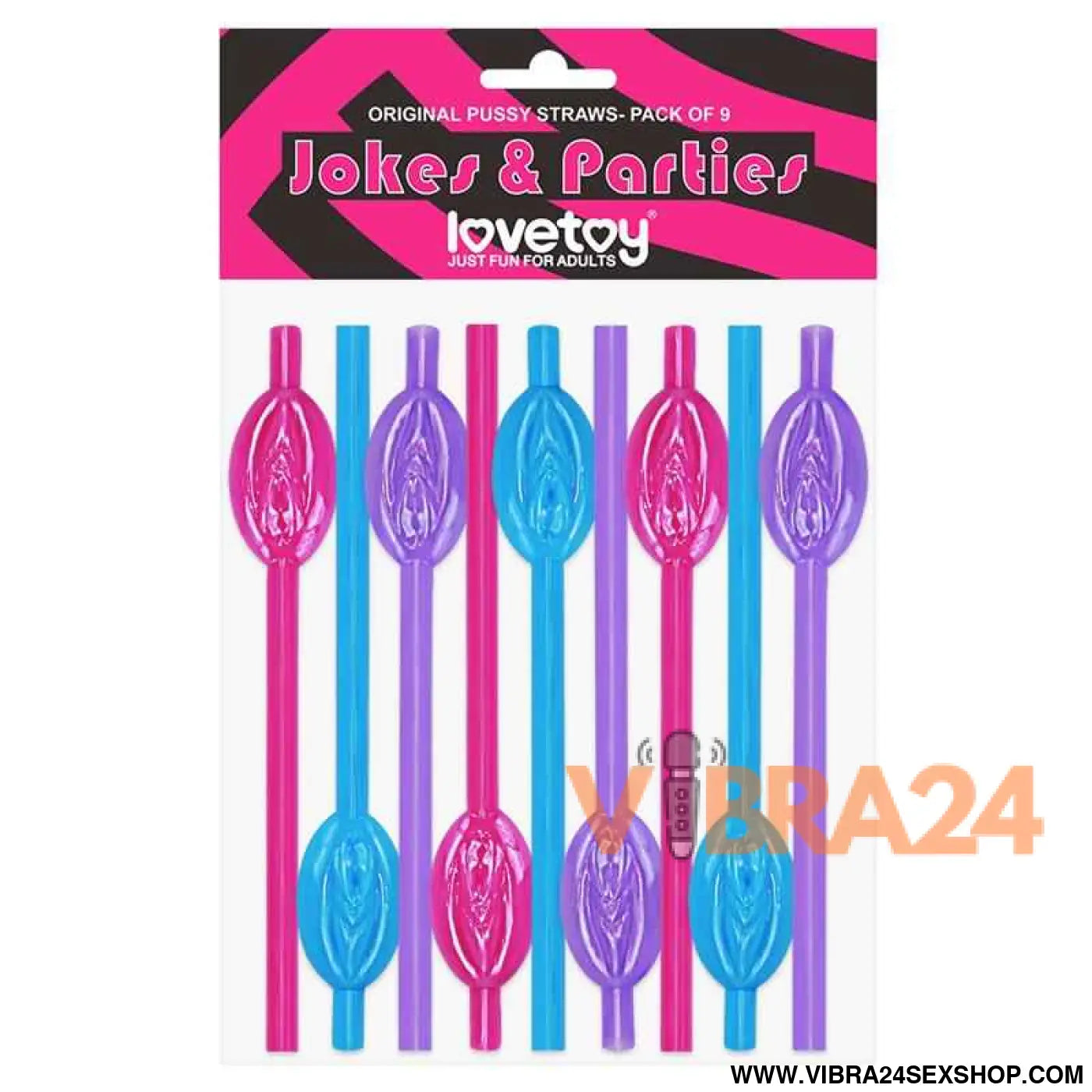 Pussy Straws Pack of 9