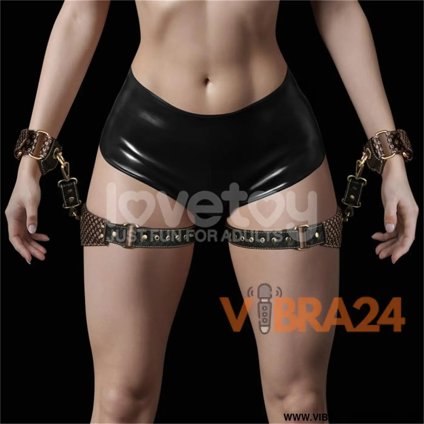 Rebellion Reign Thigh Cuffs Set