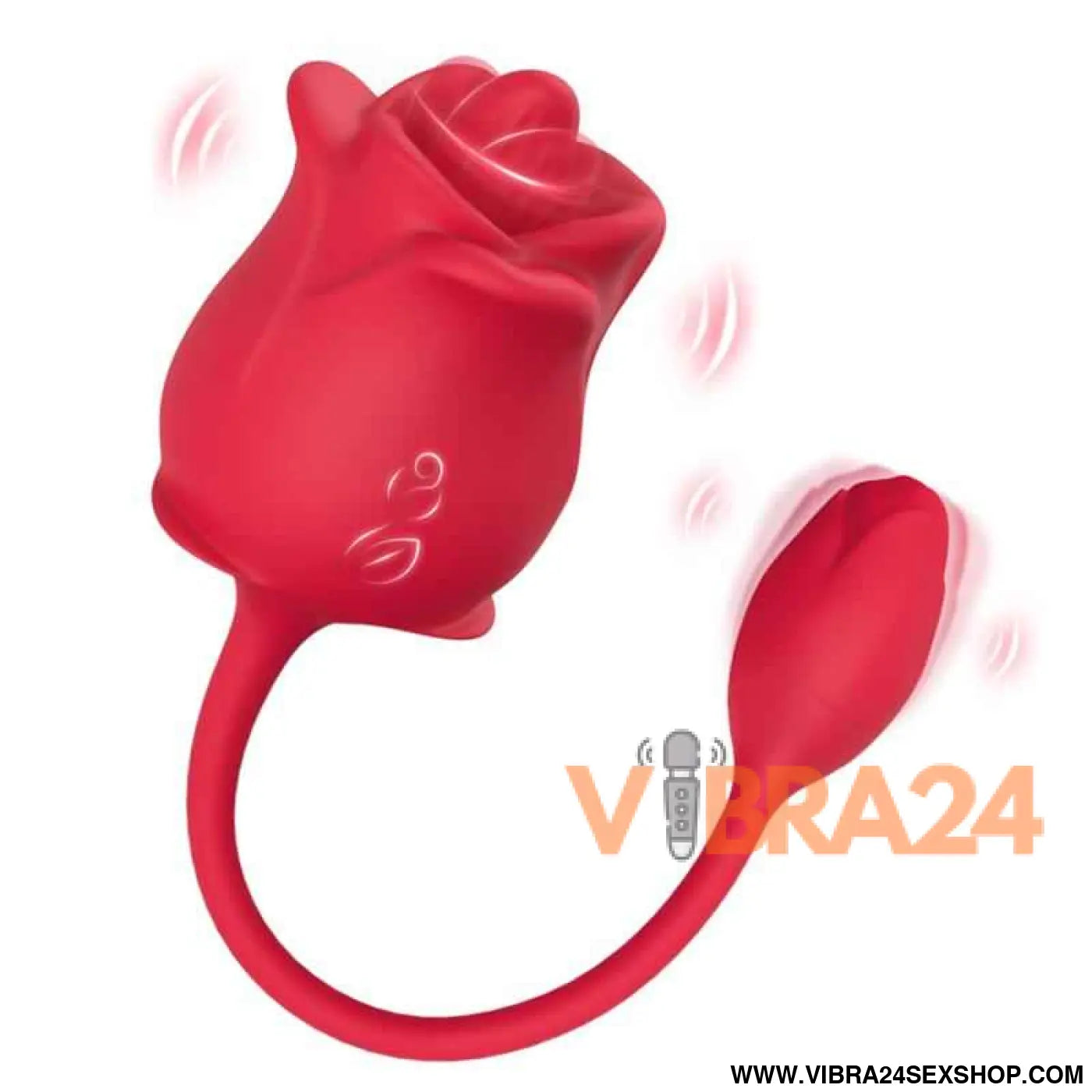 Rose with Licking and vibrating egg