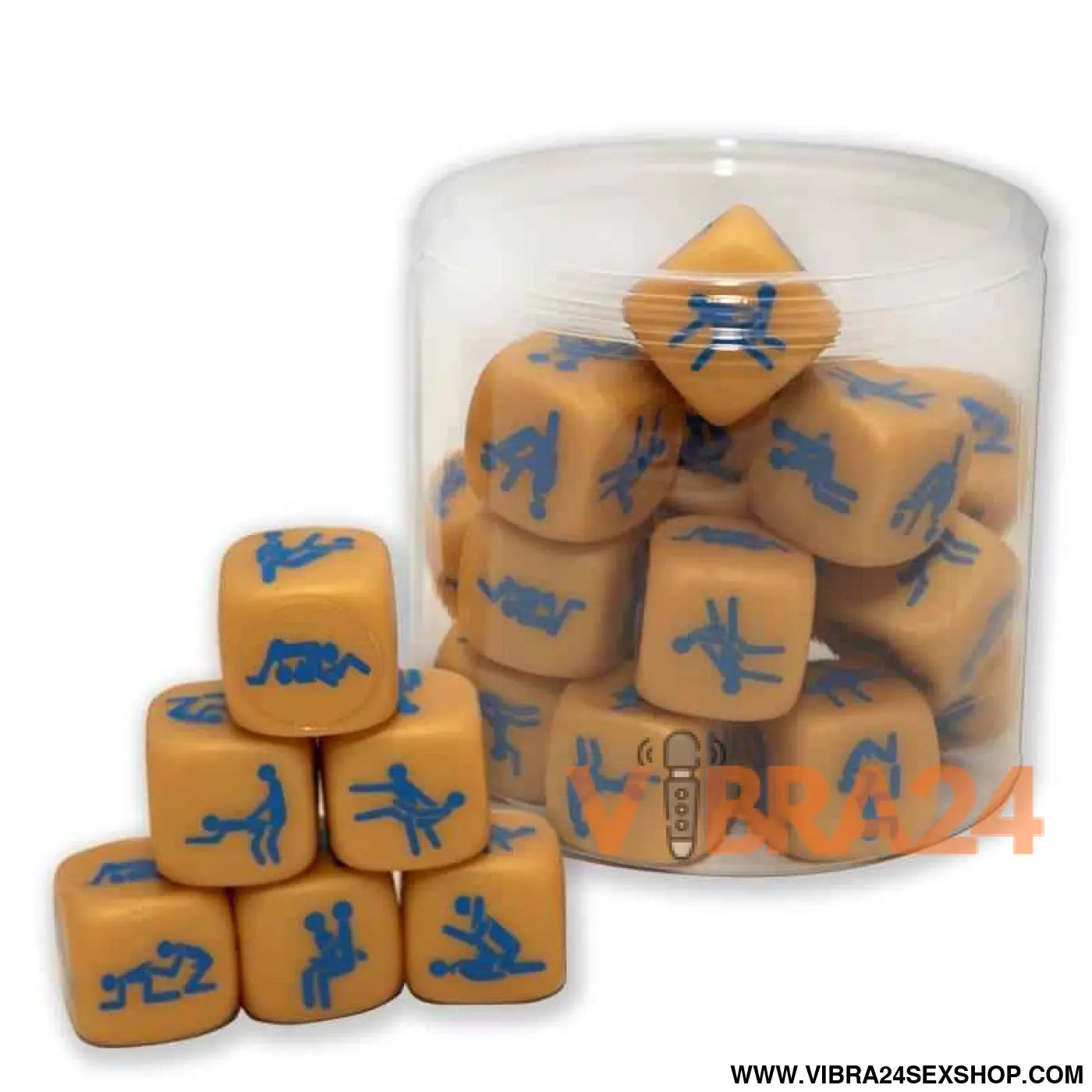 Rubber Hard Dice Gold Edition Gay Version 1 Die