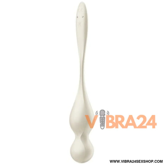 SATISFYER - Bolas Vibratórias de Kegel Love Birds Branco