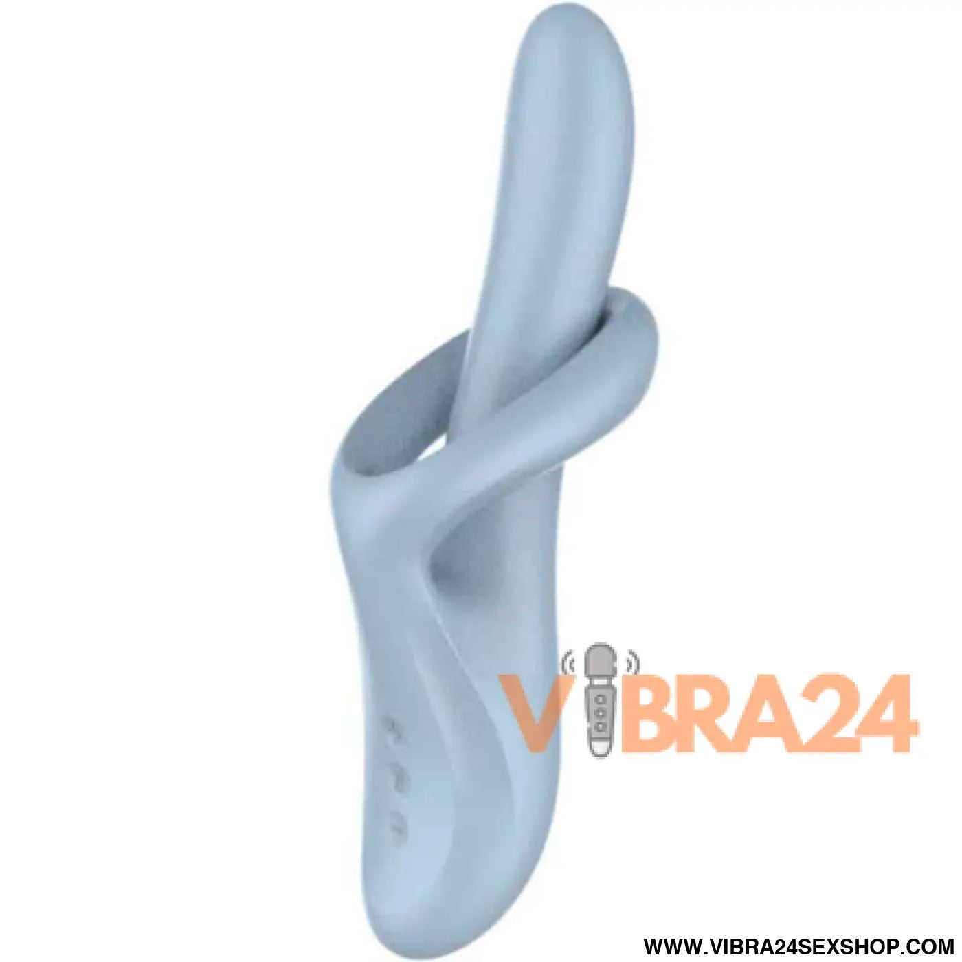 SATISFYER - HEAT FLEX 4 VIBRADOR DE EFEITO TÉRMICO 12 VIBRAÇÕES AZUL