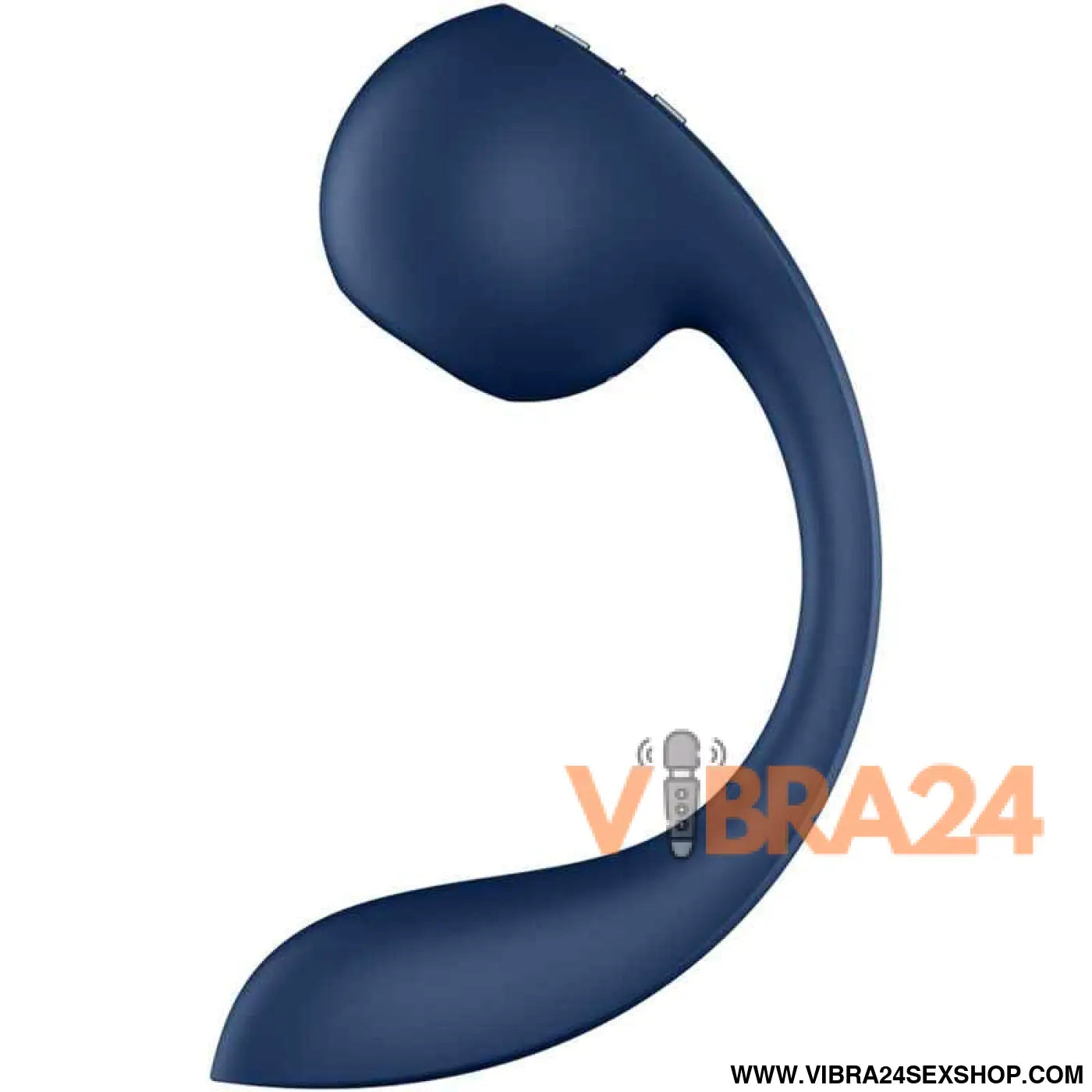 SATISFYER - PRO+ WAVE 4 ESTIMULADOR DE PONTO G E AIR PULSE APLICATIVO GRATUITO AZUL ESCURO