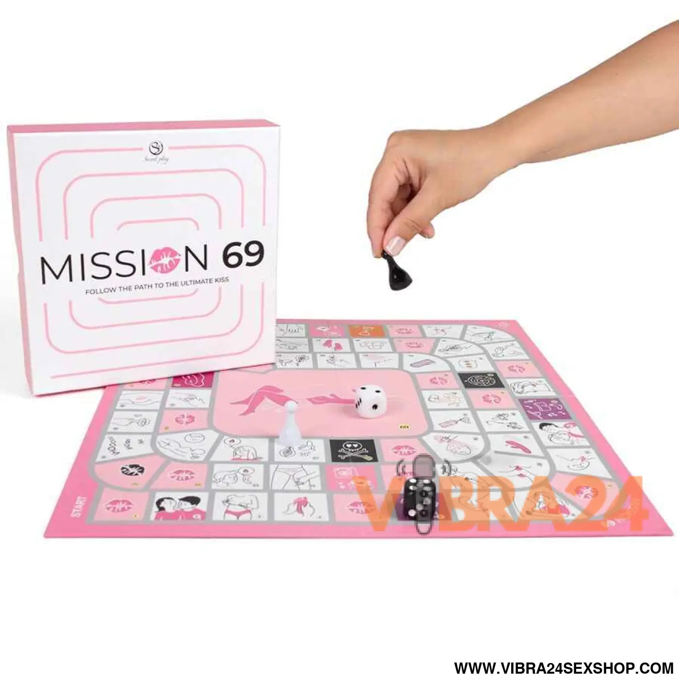 SECRET PLAY - JOGO DE TABULEIRO PARA CASAIS MISSION 69