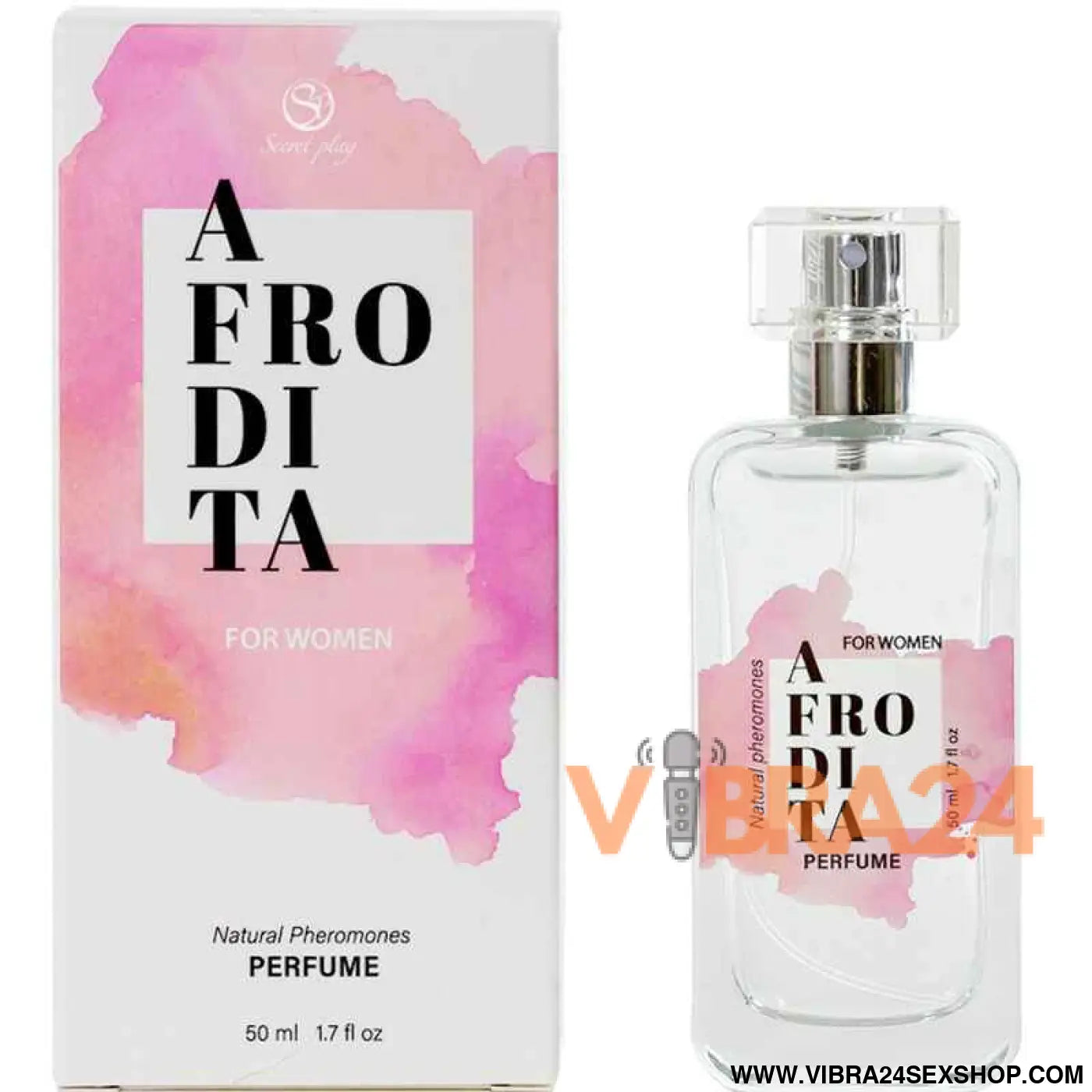 SECRETPLAY - AFRODITE FEROMÔNIOS NATURAIS PERFUME SPRAY 50 ML