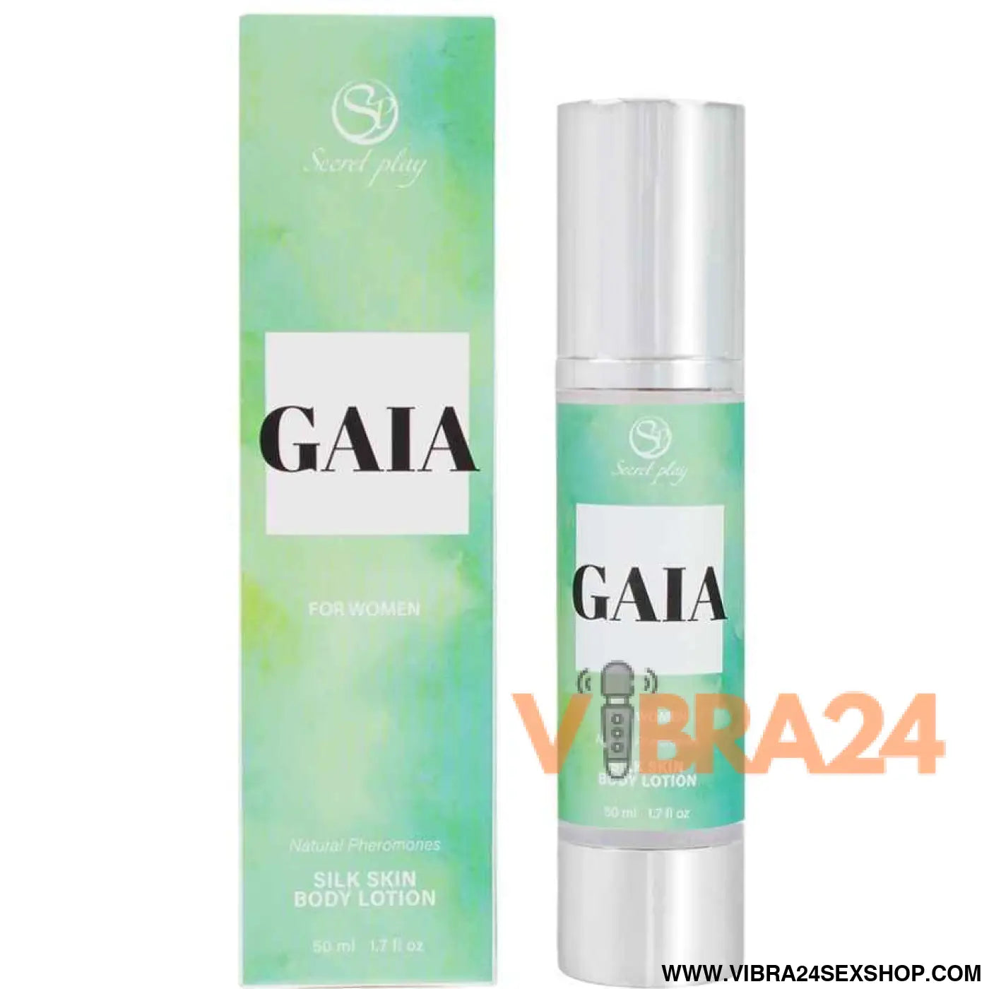SECRETPLAY - GAIA SILK SKIN LOÇÃO PARA MULHERES 50 ML