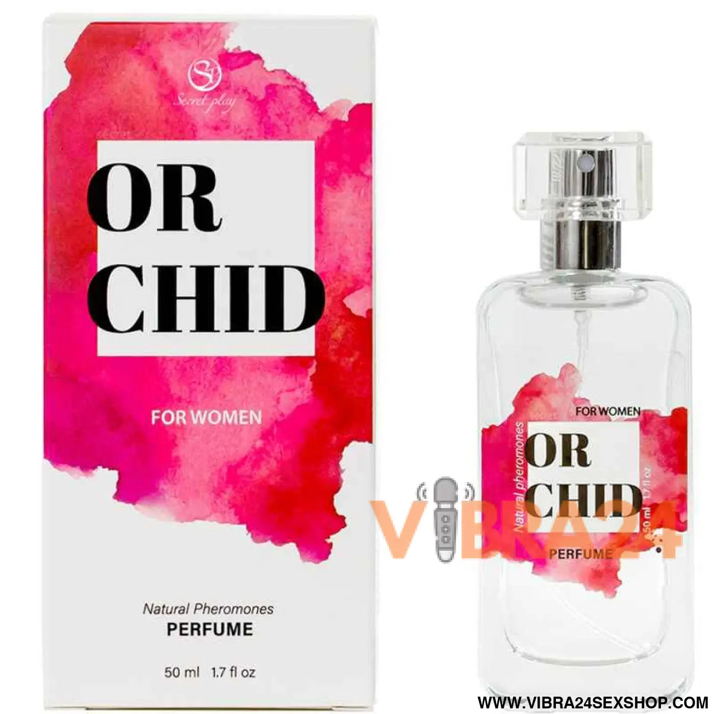SECRETPLAY - PERFUME SPRAY DE FEROMONAS NATURAIS ORQUÍDEA 50 ML