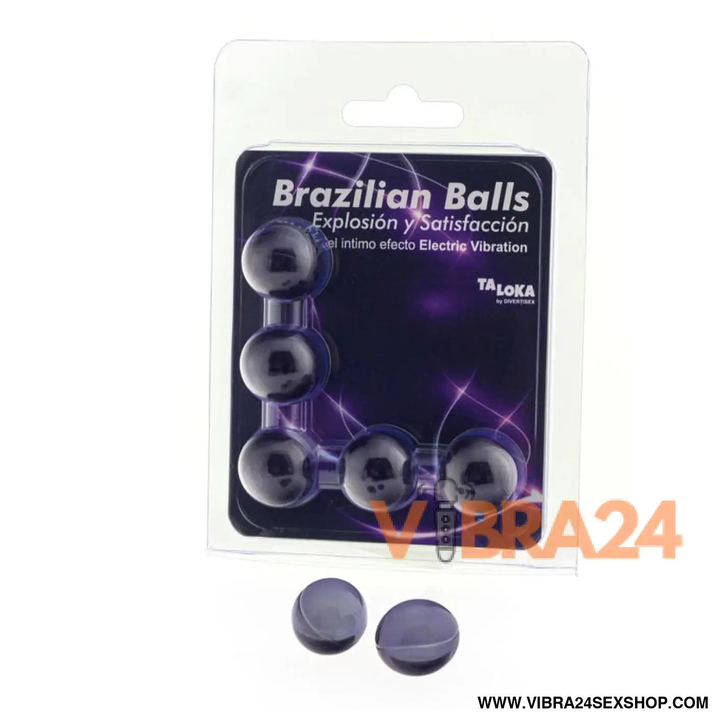 Set 5 Brazilian Balls Gel Electric Vibration Effect