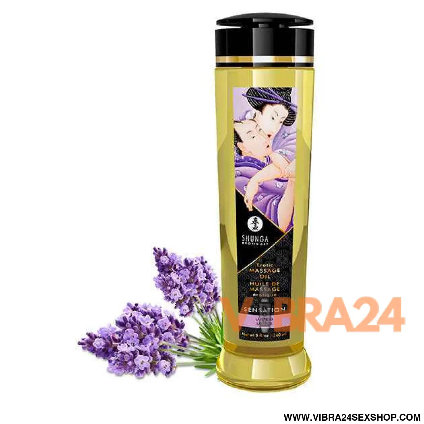 SHUNGA - ÓLEO DE MASSAGEM ERÓTICA SENSATION 240 ML