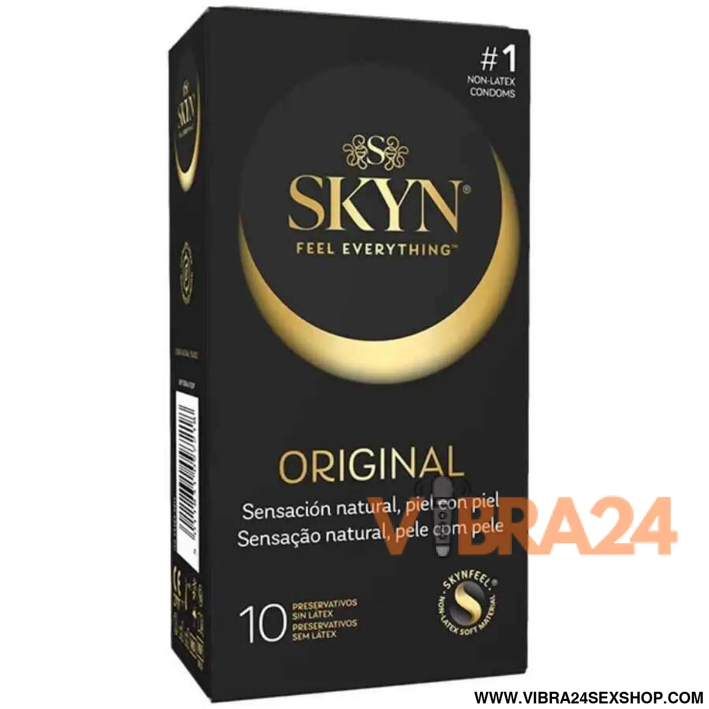 SKYN - PRESERVATIVO ORIGINAL NATURAL SENSATION 10 UNIDADES