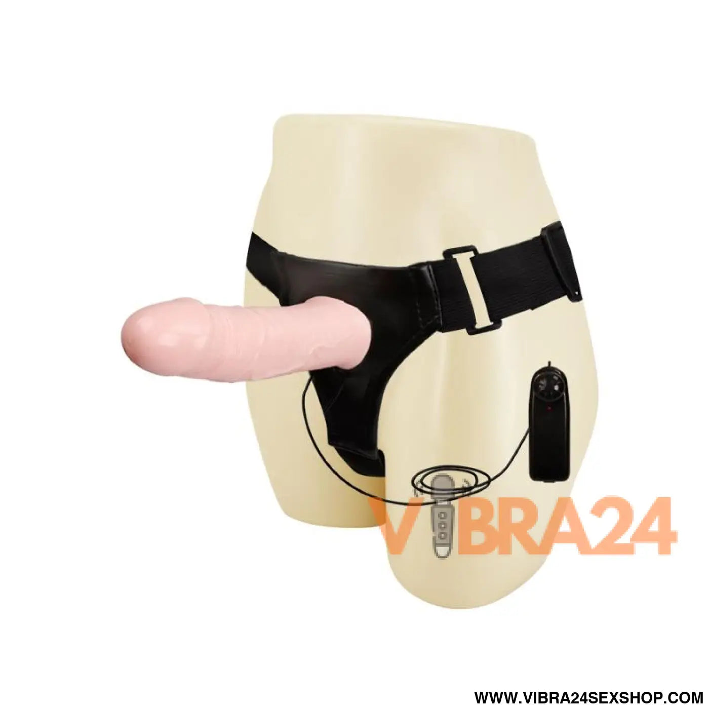 Strap-on with Vibrating Hollow Dildo Mens Pants