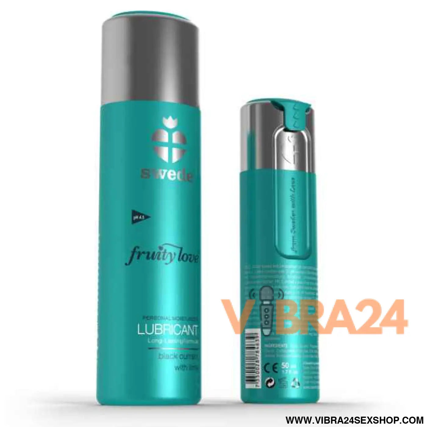 SWEDE - FRUITY LOVE LUBRIFICANTE GROSELHA PRETA LIMÃO 100 ML