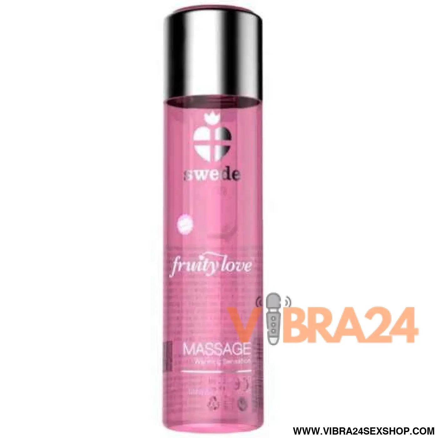 SWEDE - ÓLEO DE EFEITO CALOR FRUTO AMOR MORANGOS COM CHAMPANHE 60 ML