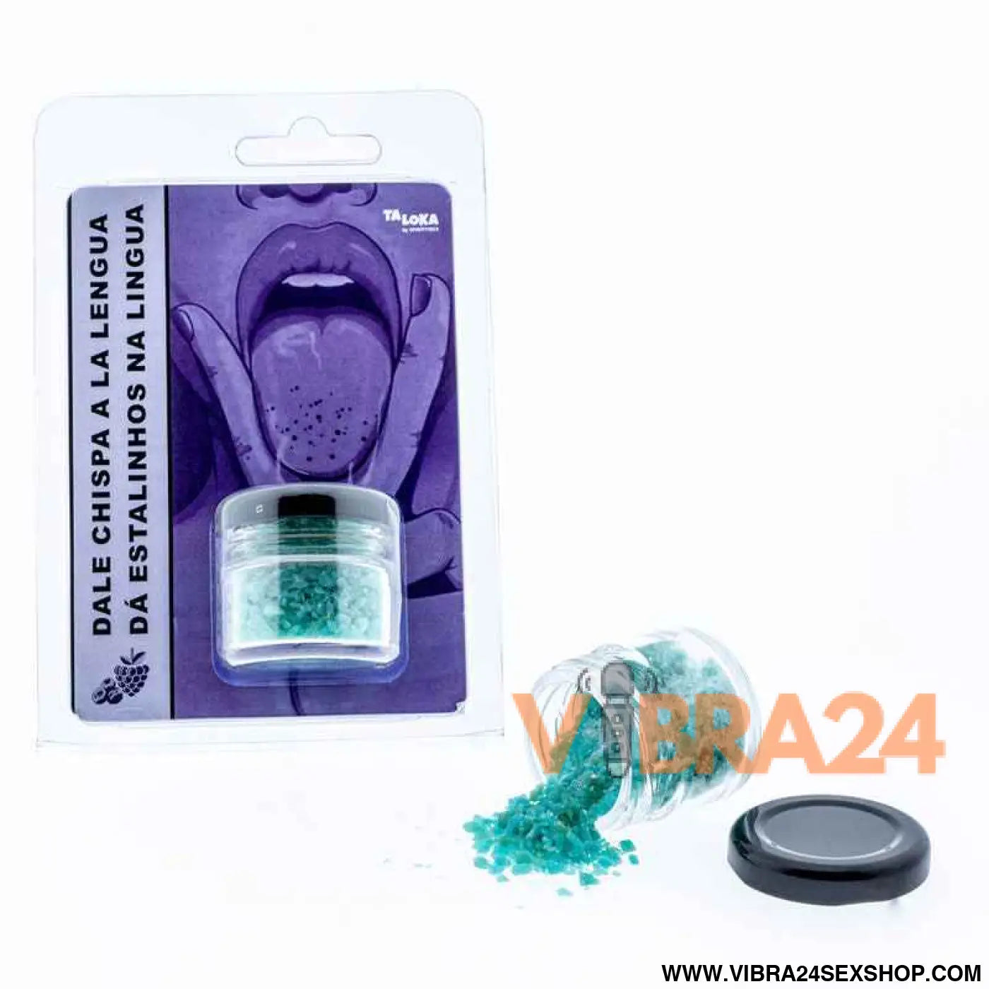 TALOKA - ESPUMANTE PARA A LÍNGUA! BEIJOS MGICOS DE FRAMBOESA AZUL