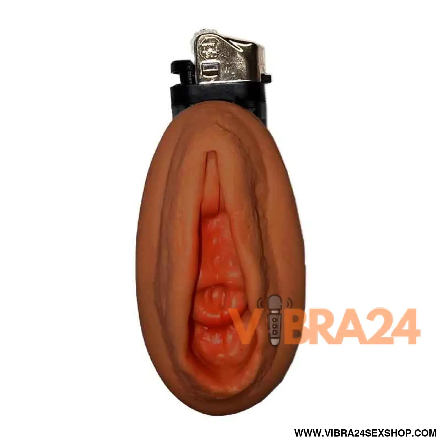 Vagina Shaped Lighter Brown